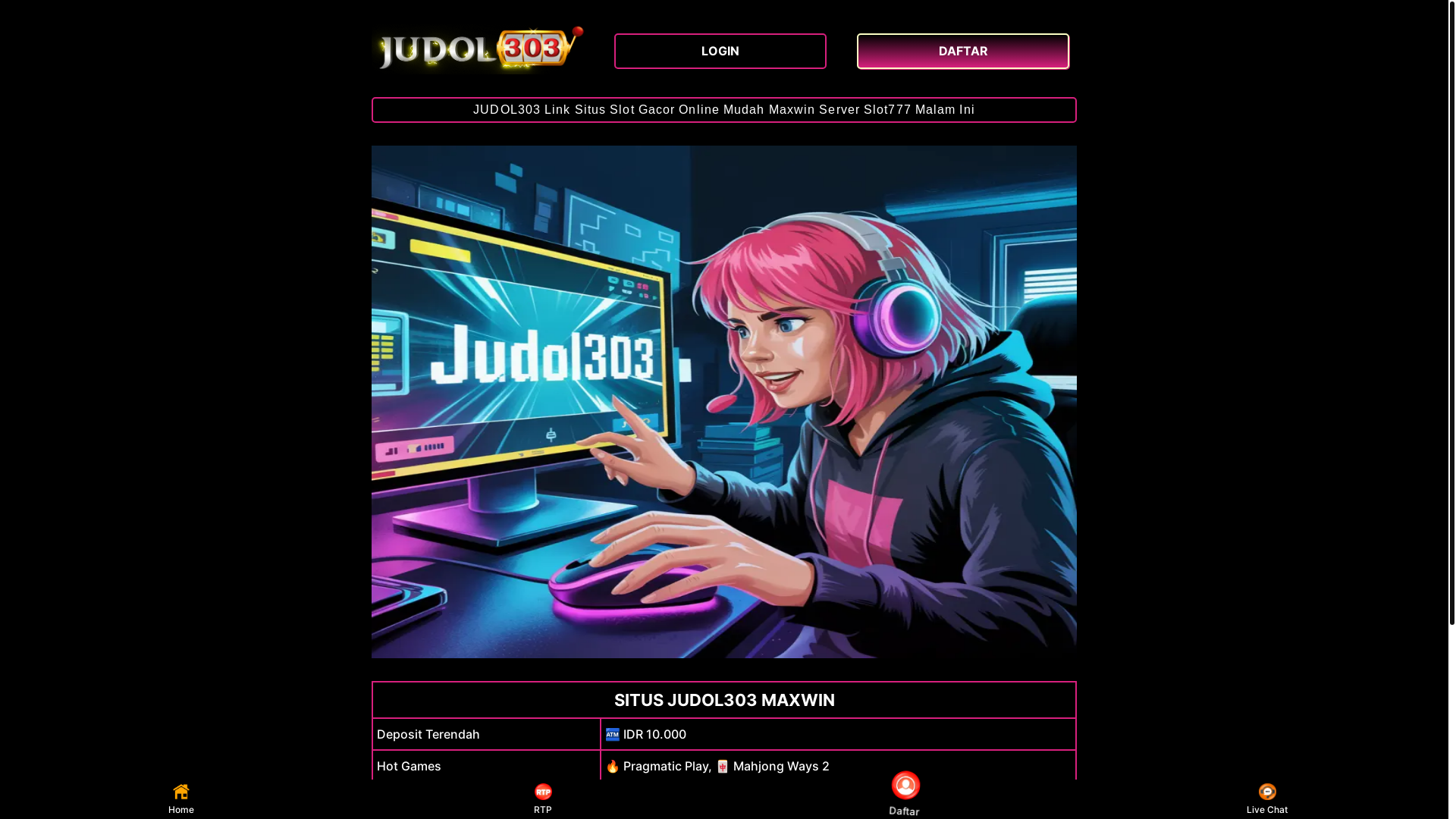 website screenshot of https://punten-pak.pages.dev/