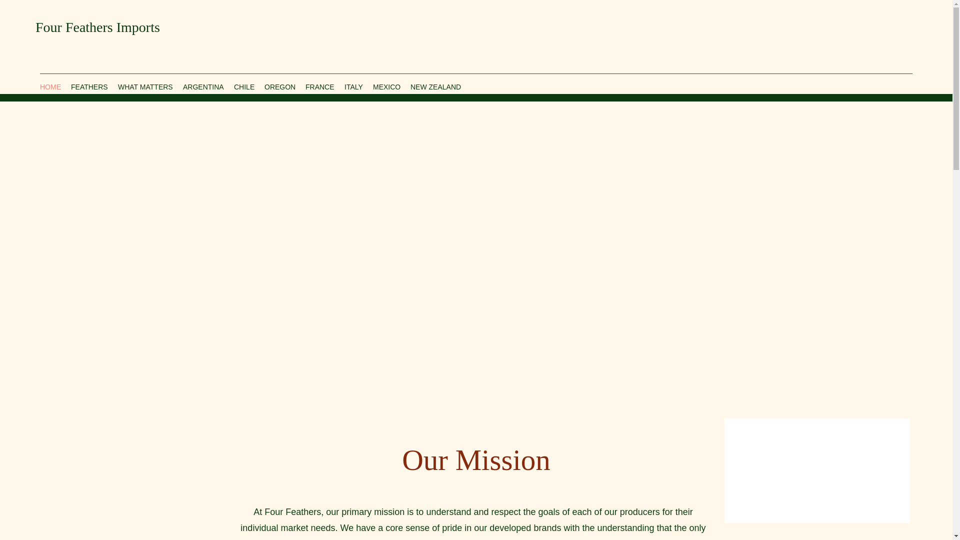 website screenshot of https://fourfeatherscattleco.com/