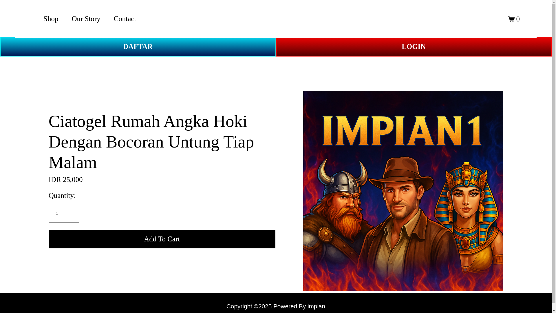 website screenshot of https://impian1.org/