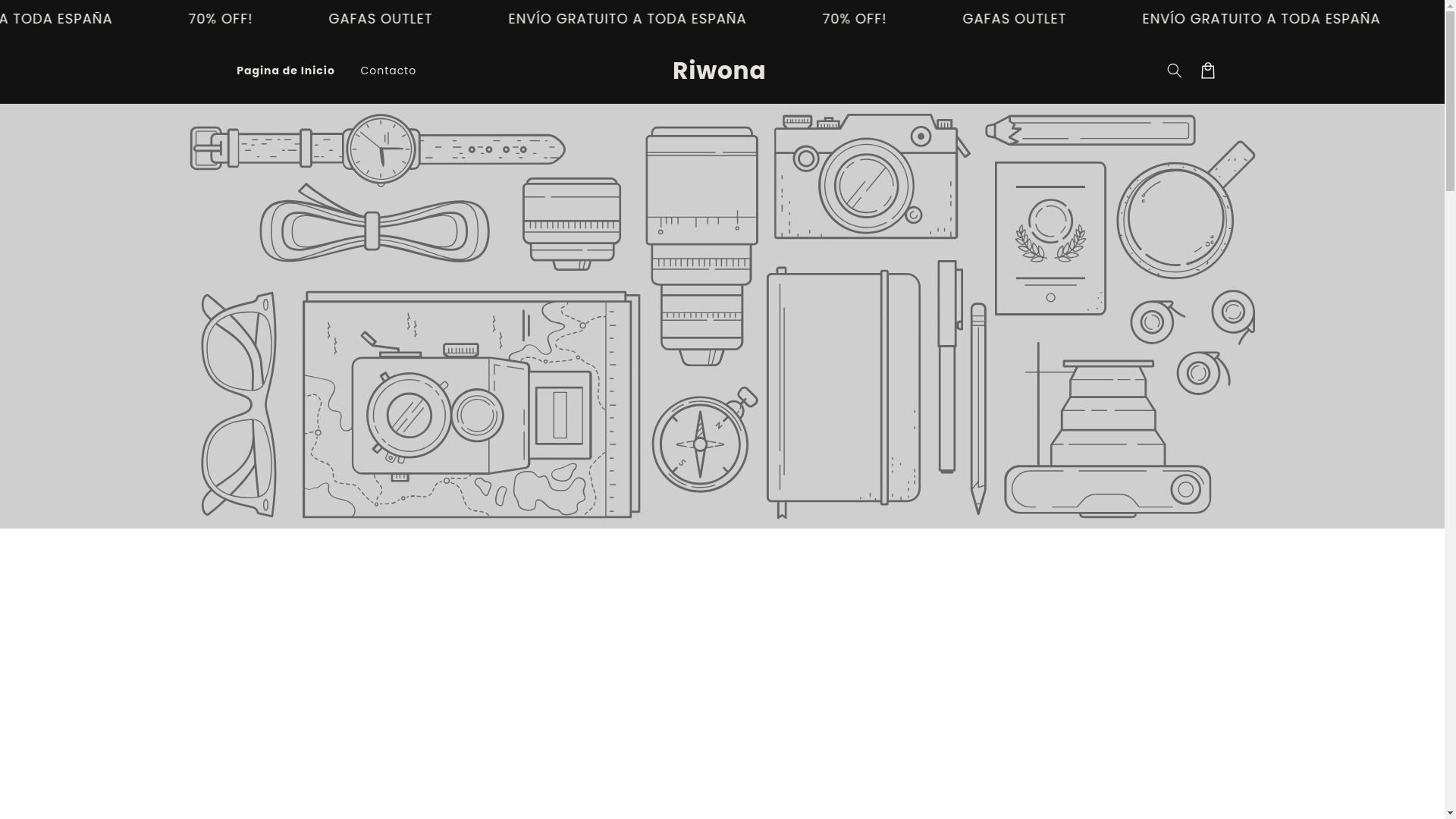 website screenshot of https://boutiqueriwona.com/