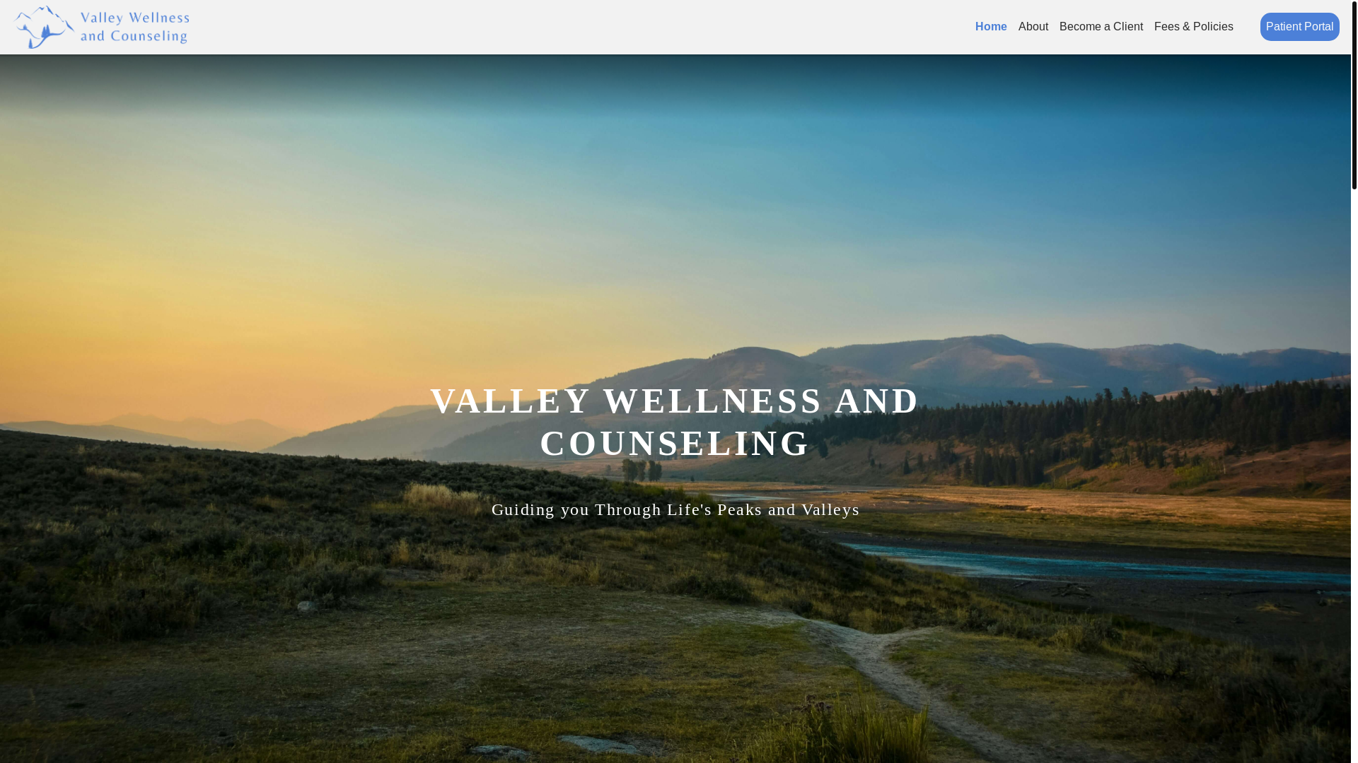 website screenshot of https://valley-wellness.pages.dev/