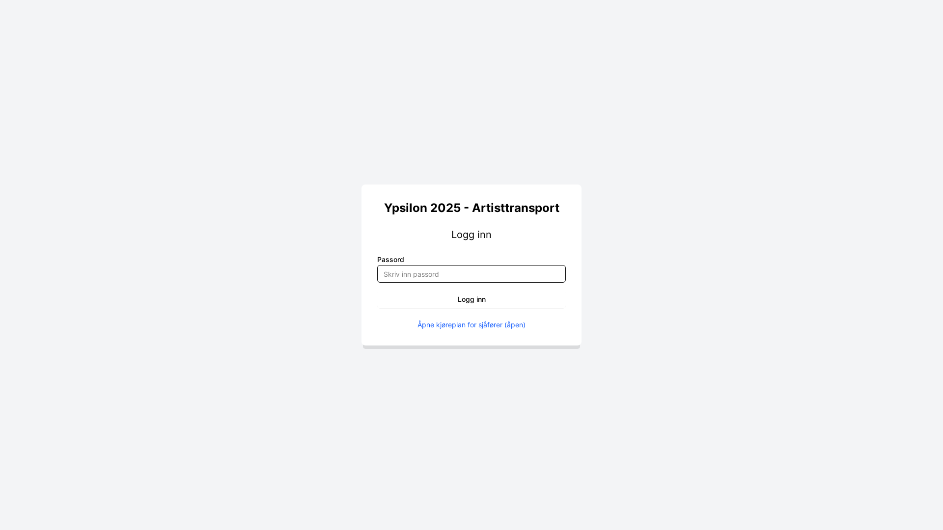 website screenshot of https://ypsilon-transport.pages.dev/
