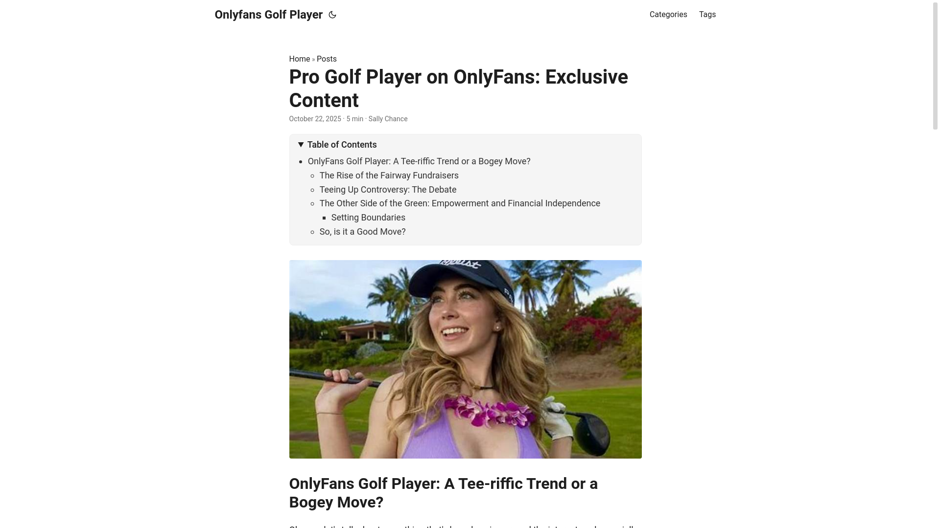 website screenshot of https://onlyfans-golf-player.pages.dev/