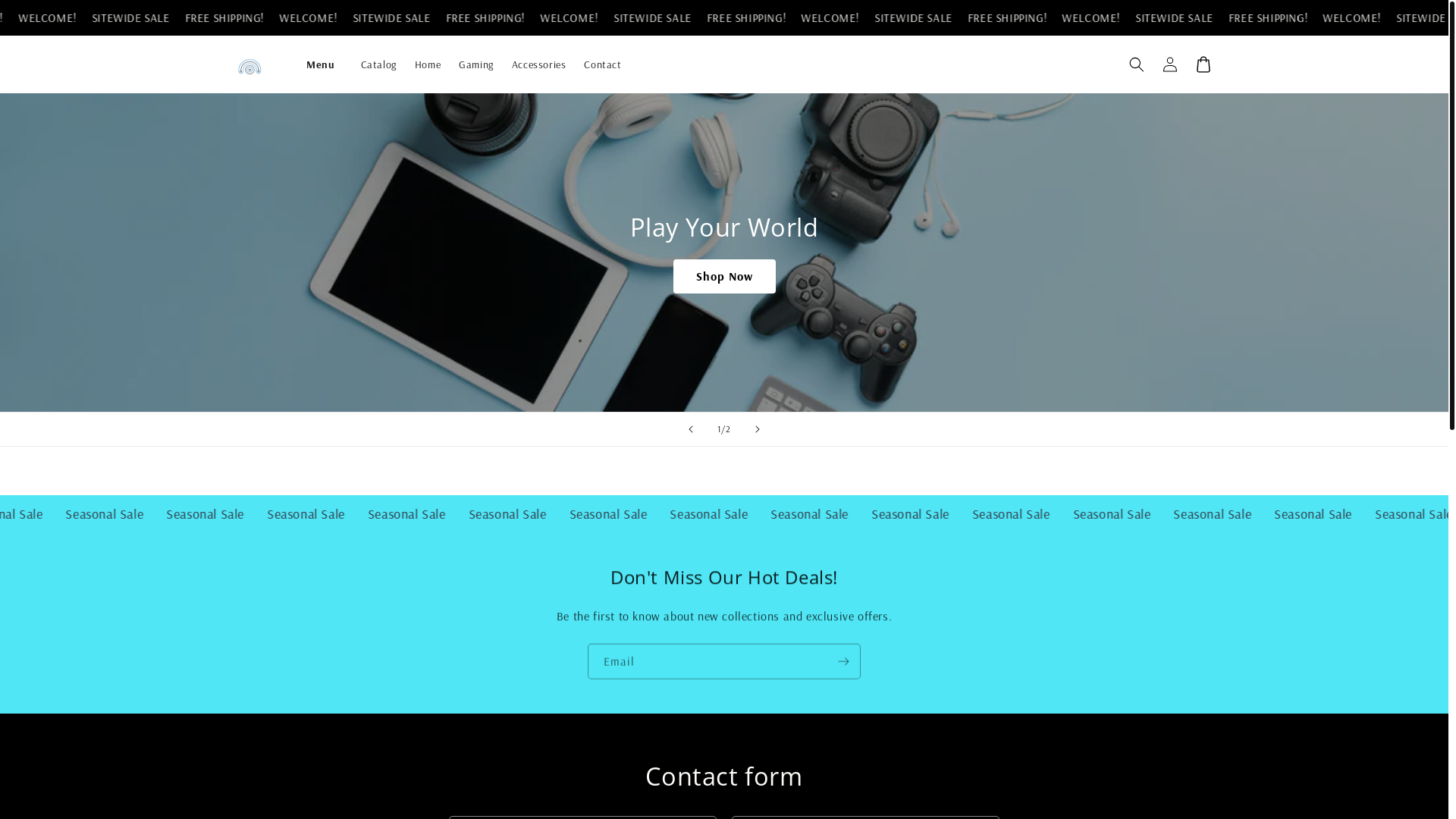 website screenshot of https://shop4tech.store/