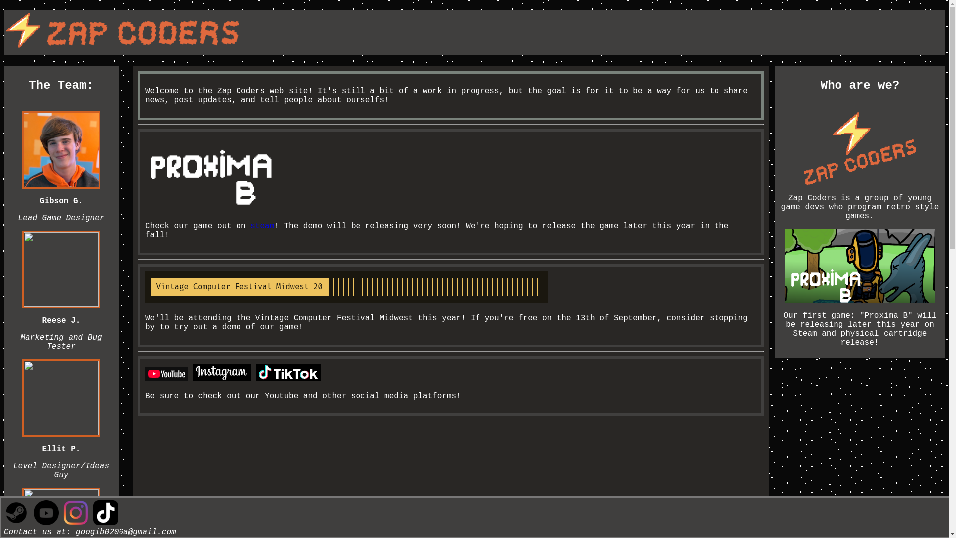 website screenshot of https://zap-coder-s-website.pages.dev/
