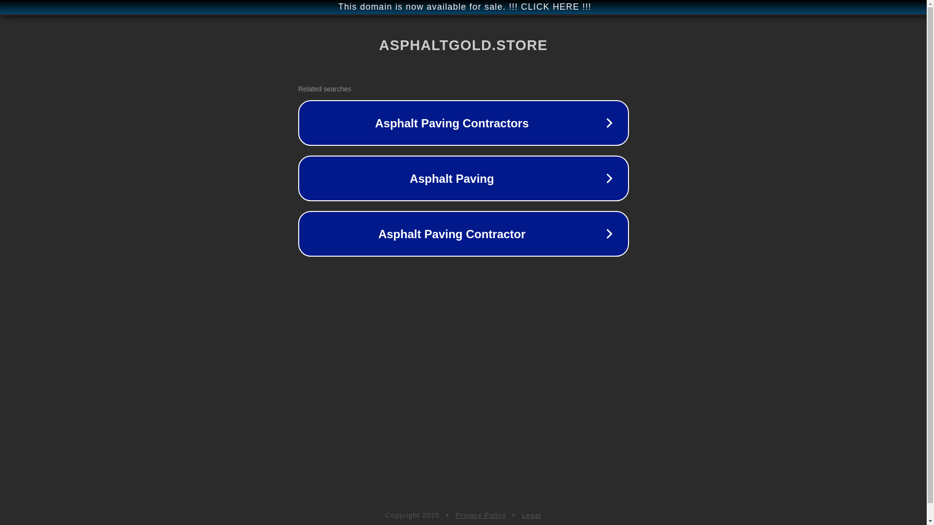 website screenshot of https://asphaltgold.store/