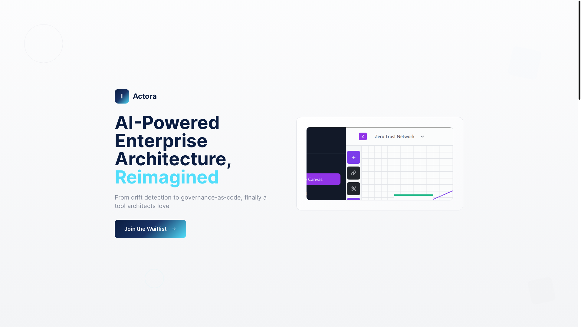 website screenshot of https://actora-landingpage.pages.dev/
