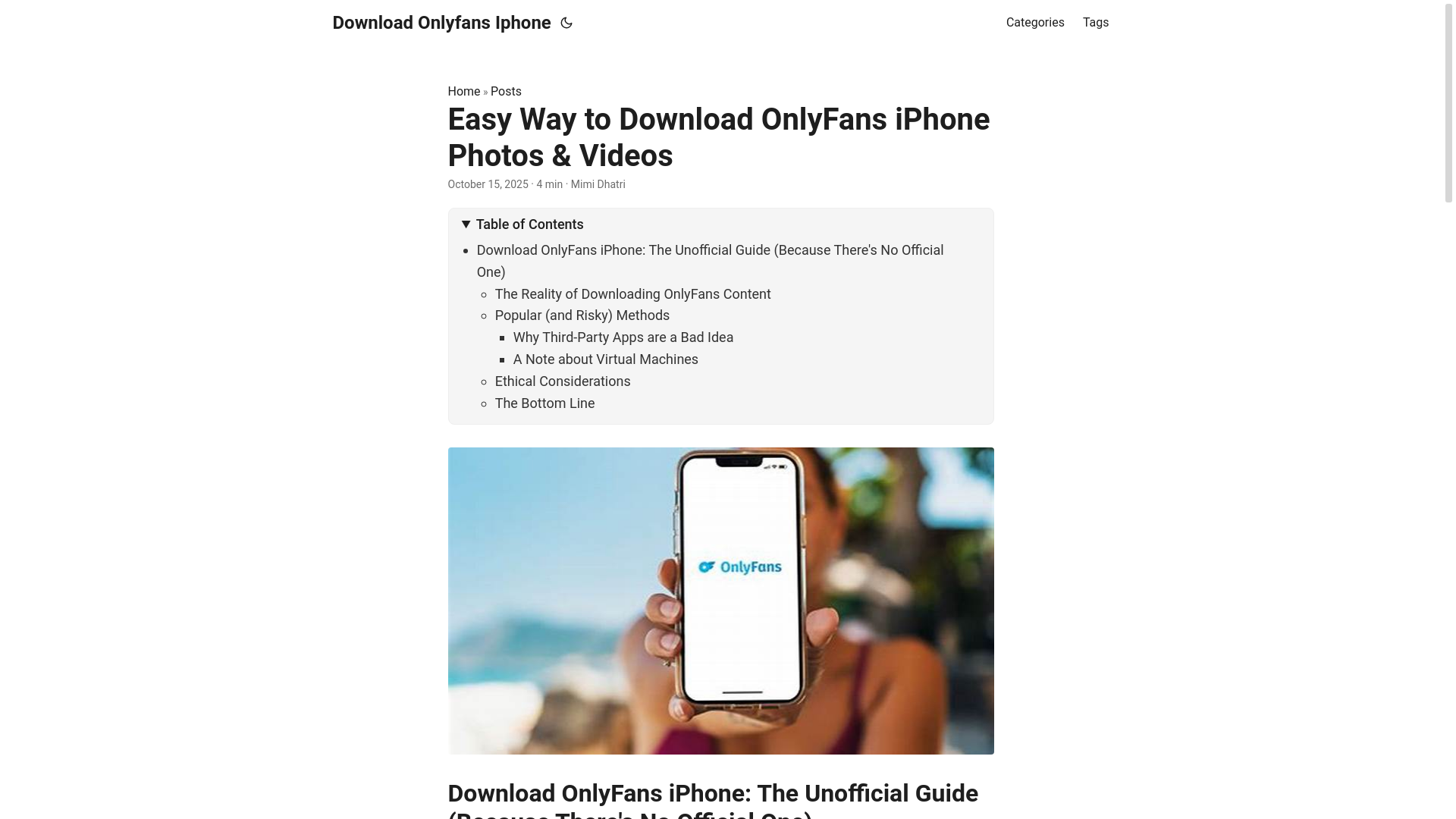 website screenshot of https://download-onlyfans-iphone.pages.dev/