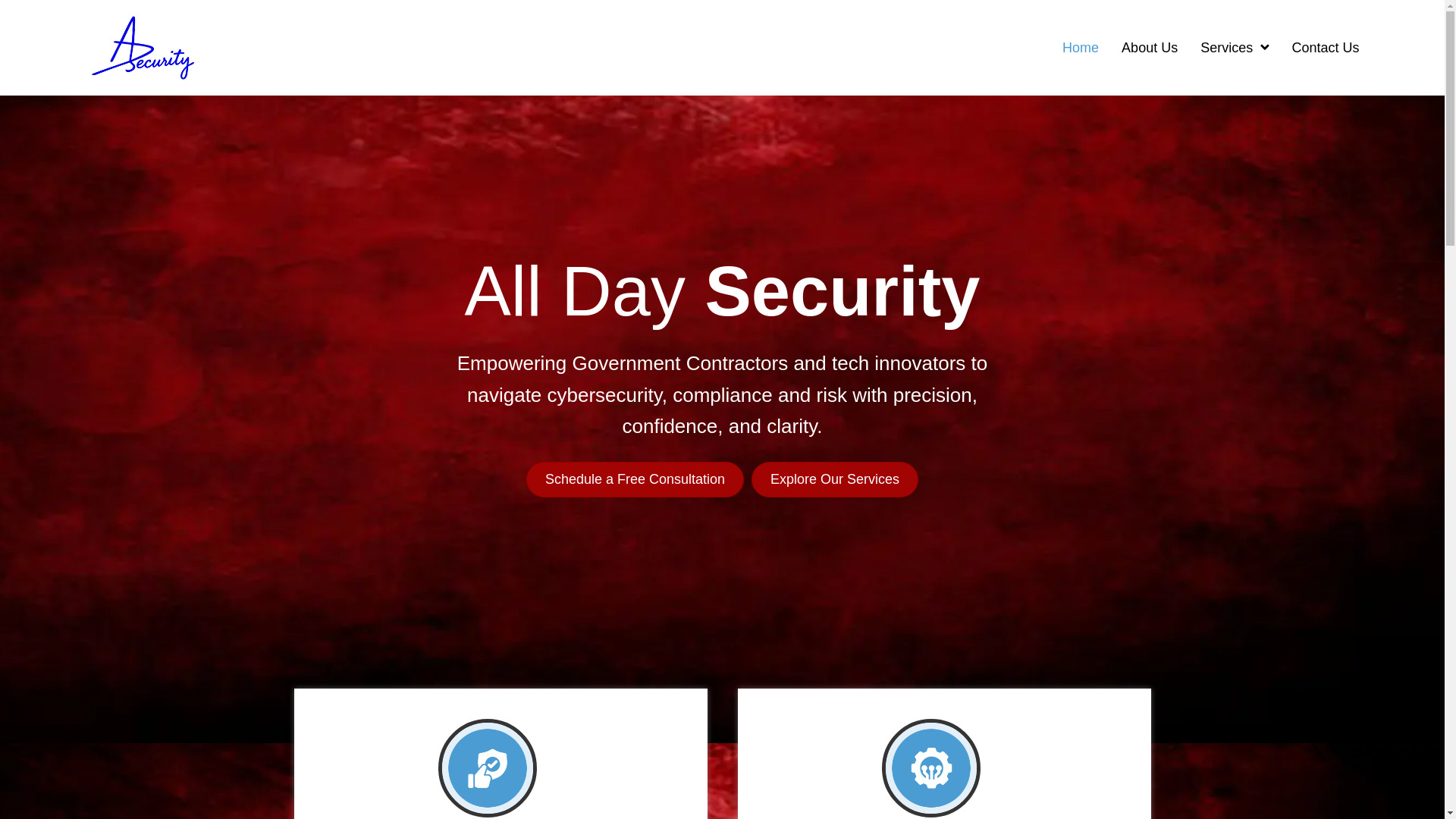 website screenshot of https://adsecuritys.com/