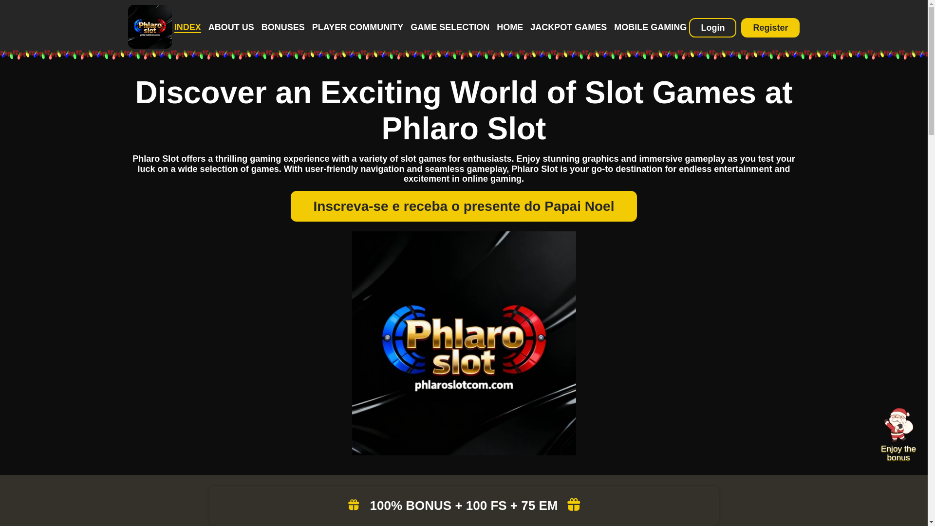 website screenshot of https://phlaroslotcom.com/