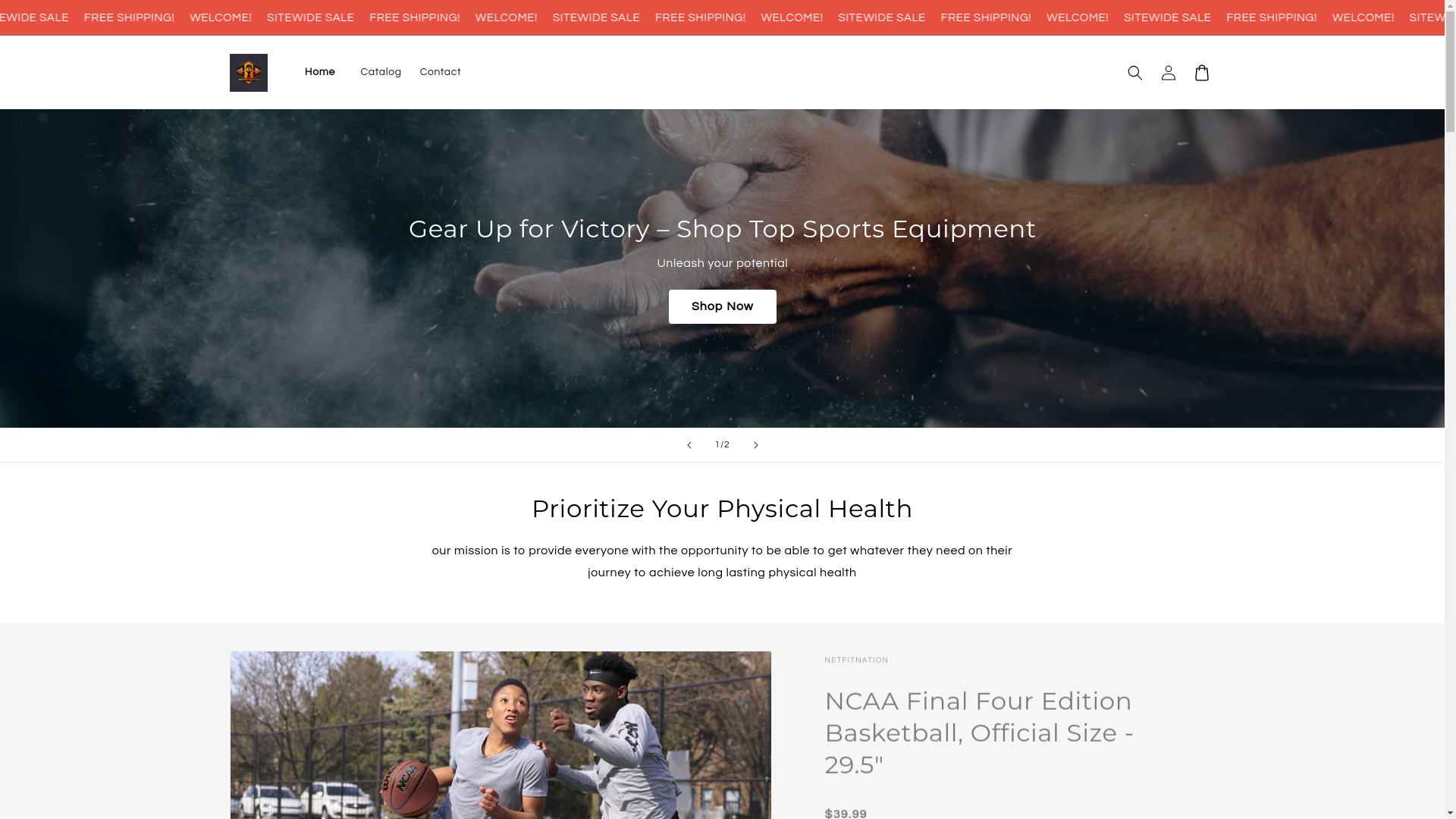 website screenshot of https://netfitnation.com/