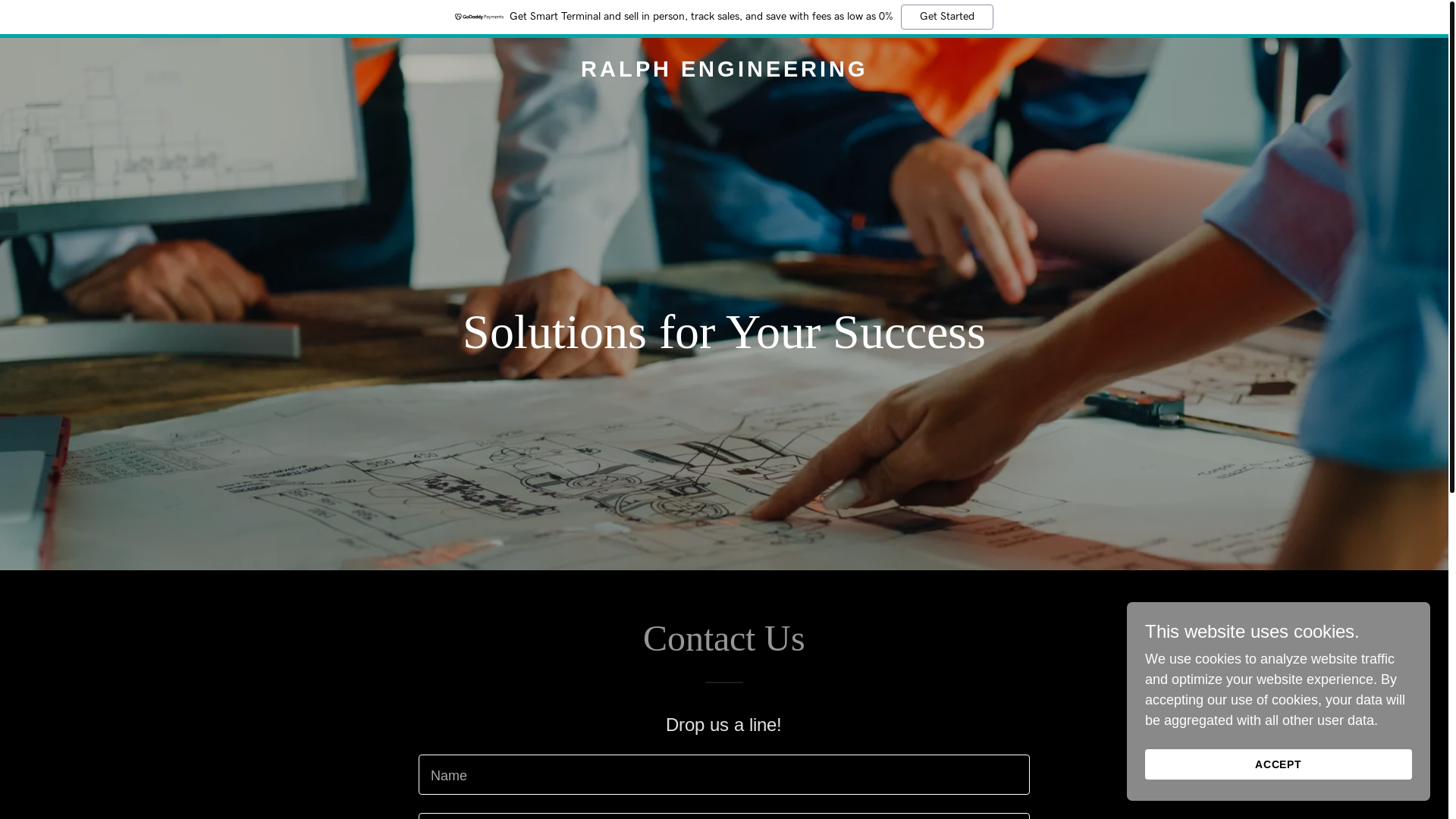 website screenshot of https://ralpheng.com/