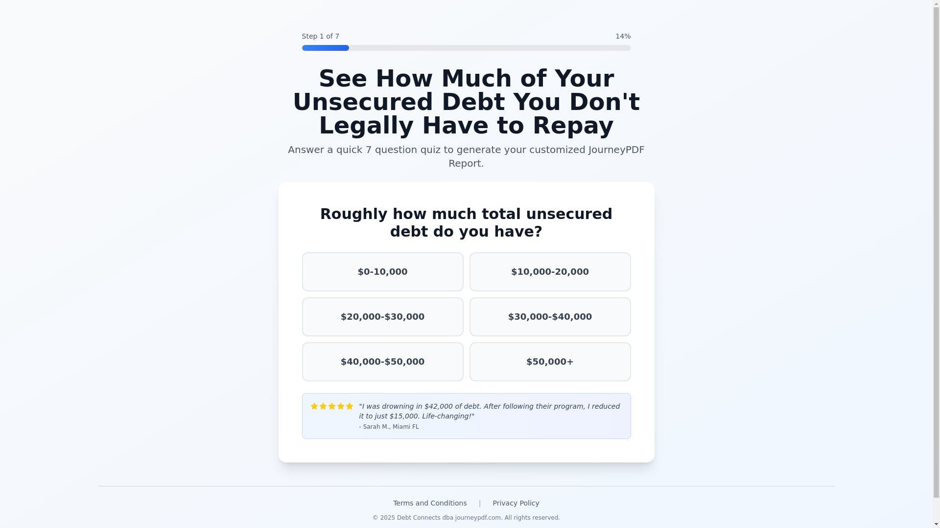 website screenshot of https://trydebtgpt.com/