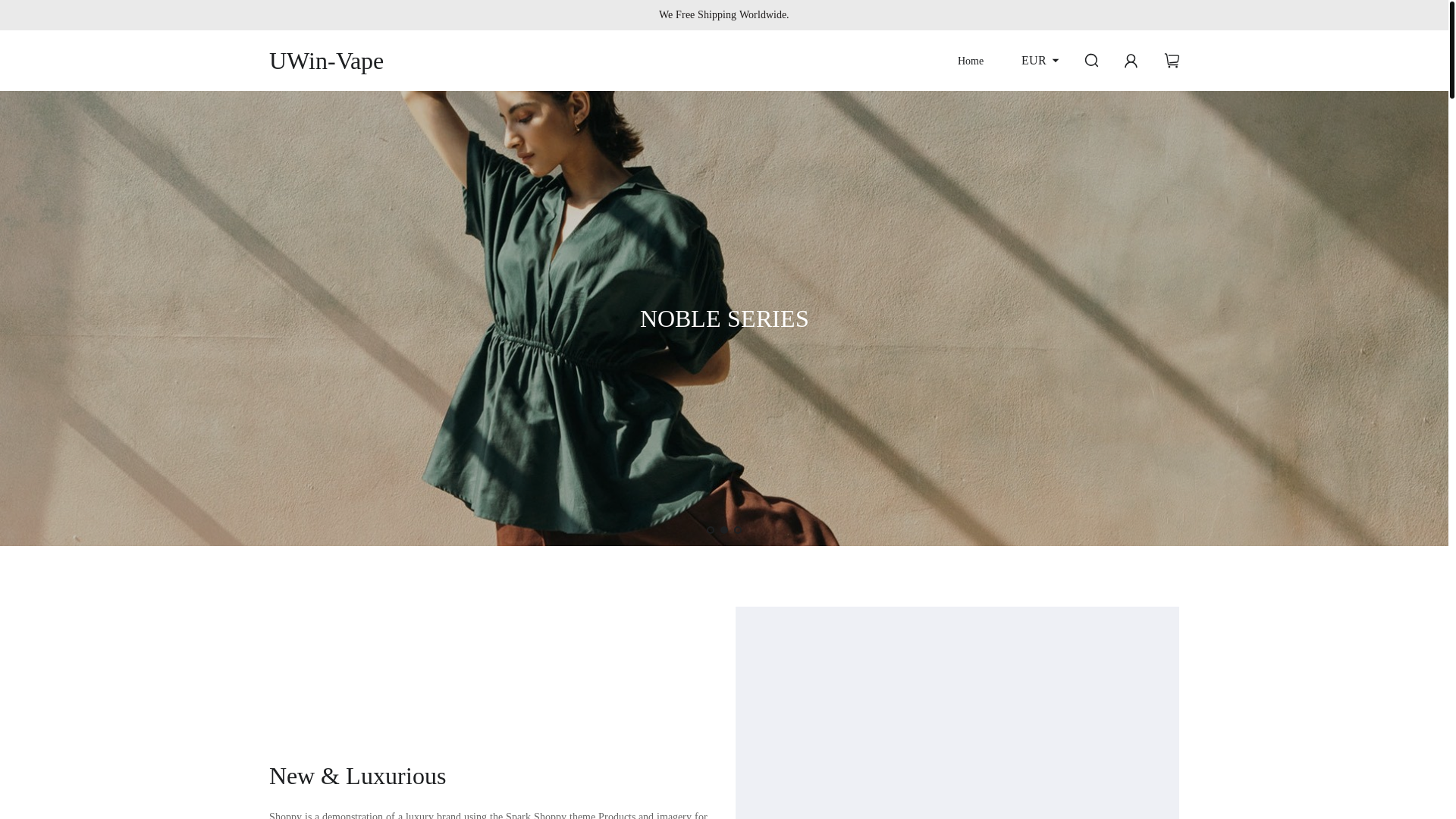 website screenshot of https://randimvape.com/