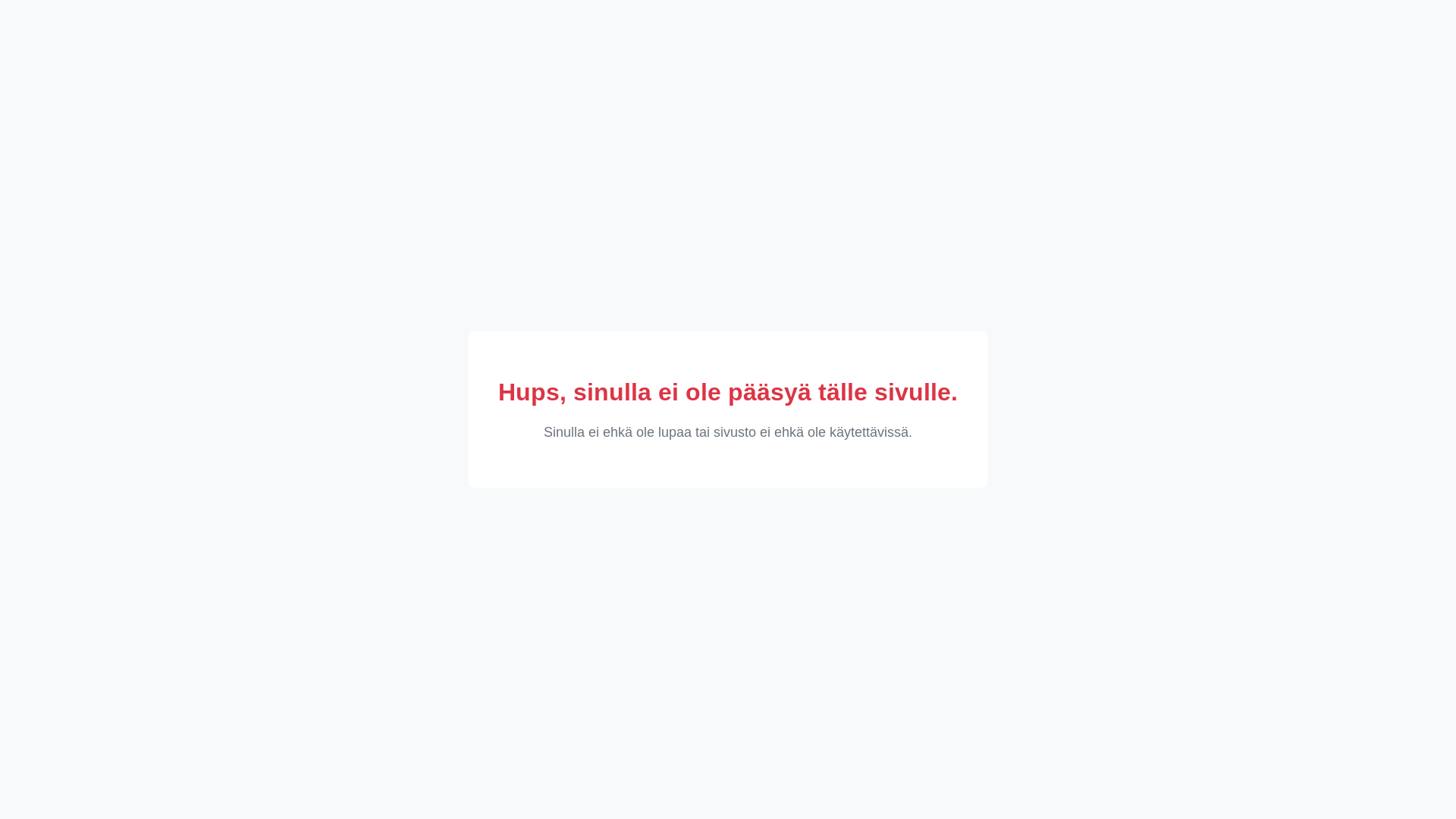 website screenshot of https://omaavero.me/