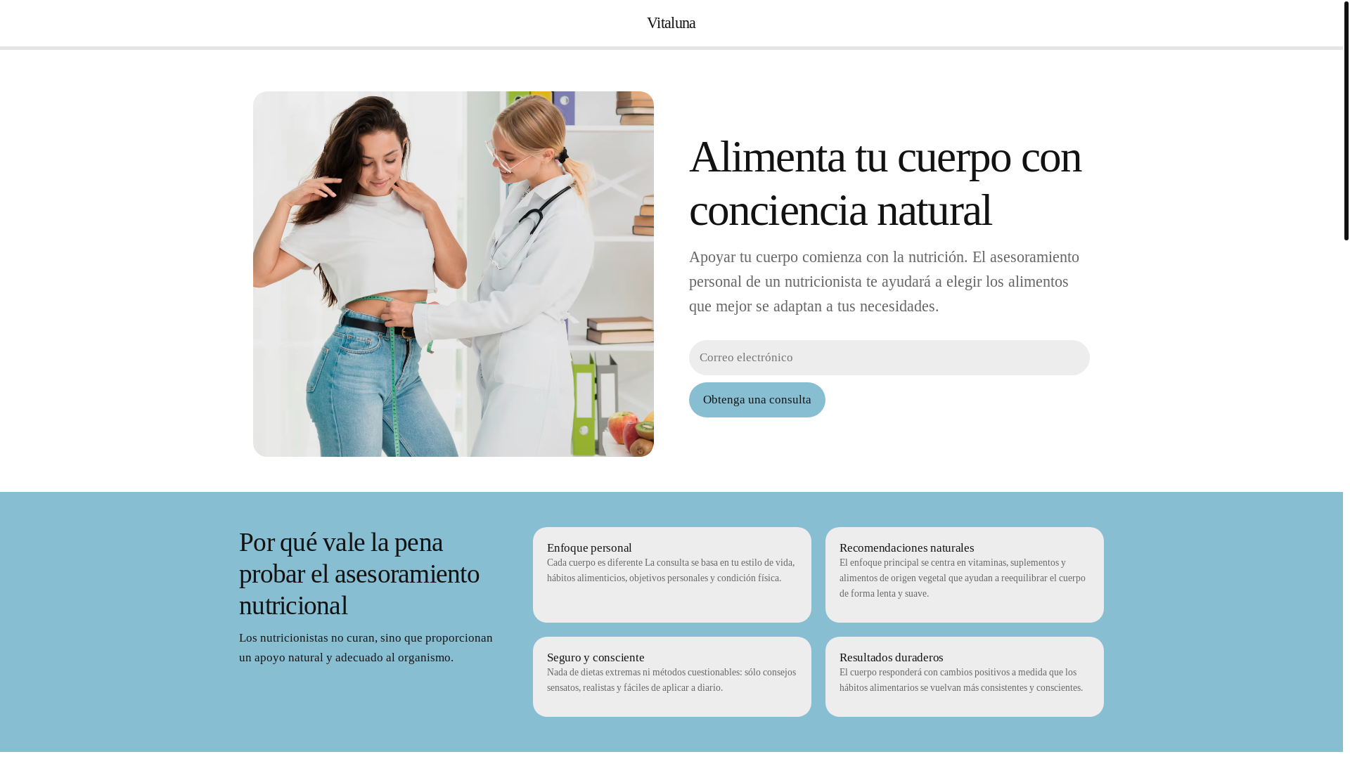 website screenshot of https://vitalunatimes.com/