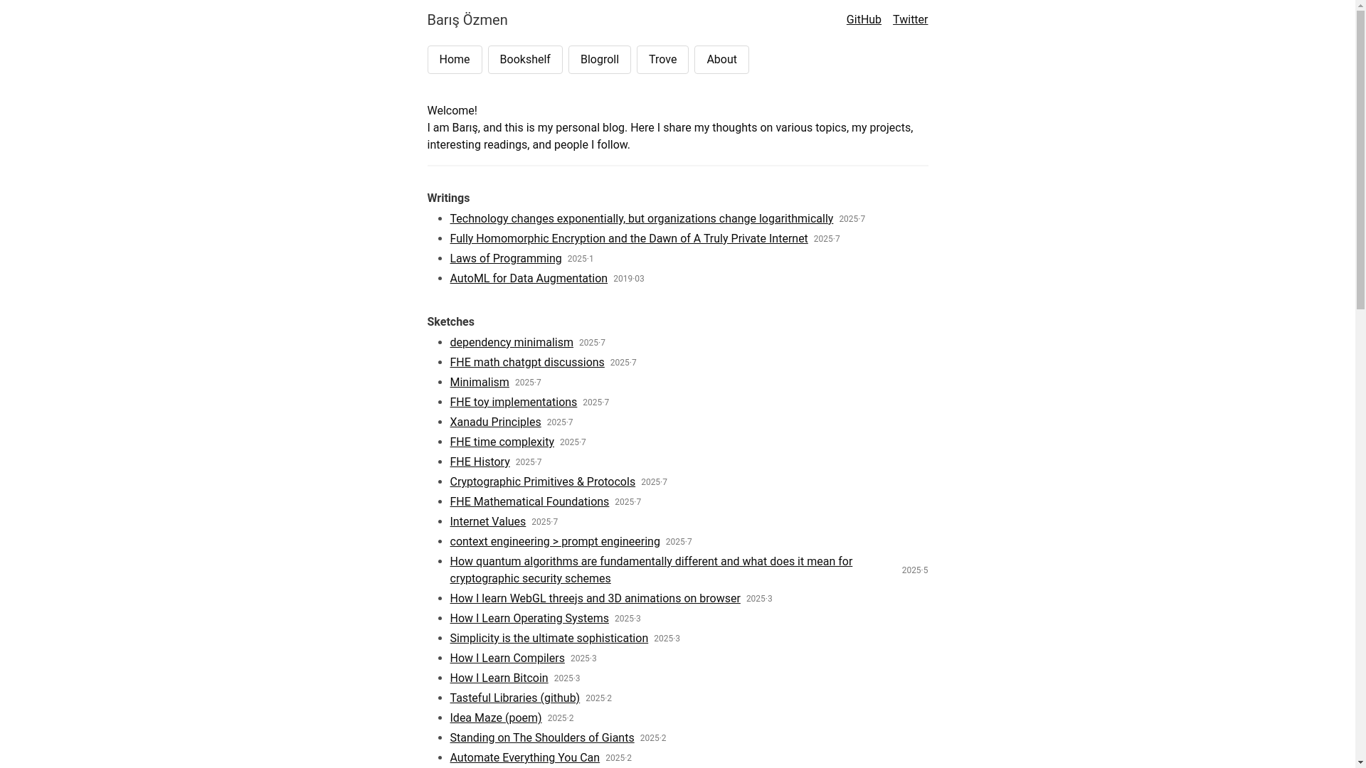 website screenshot of https://bozmen.io/