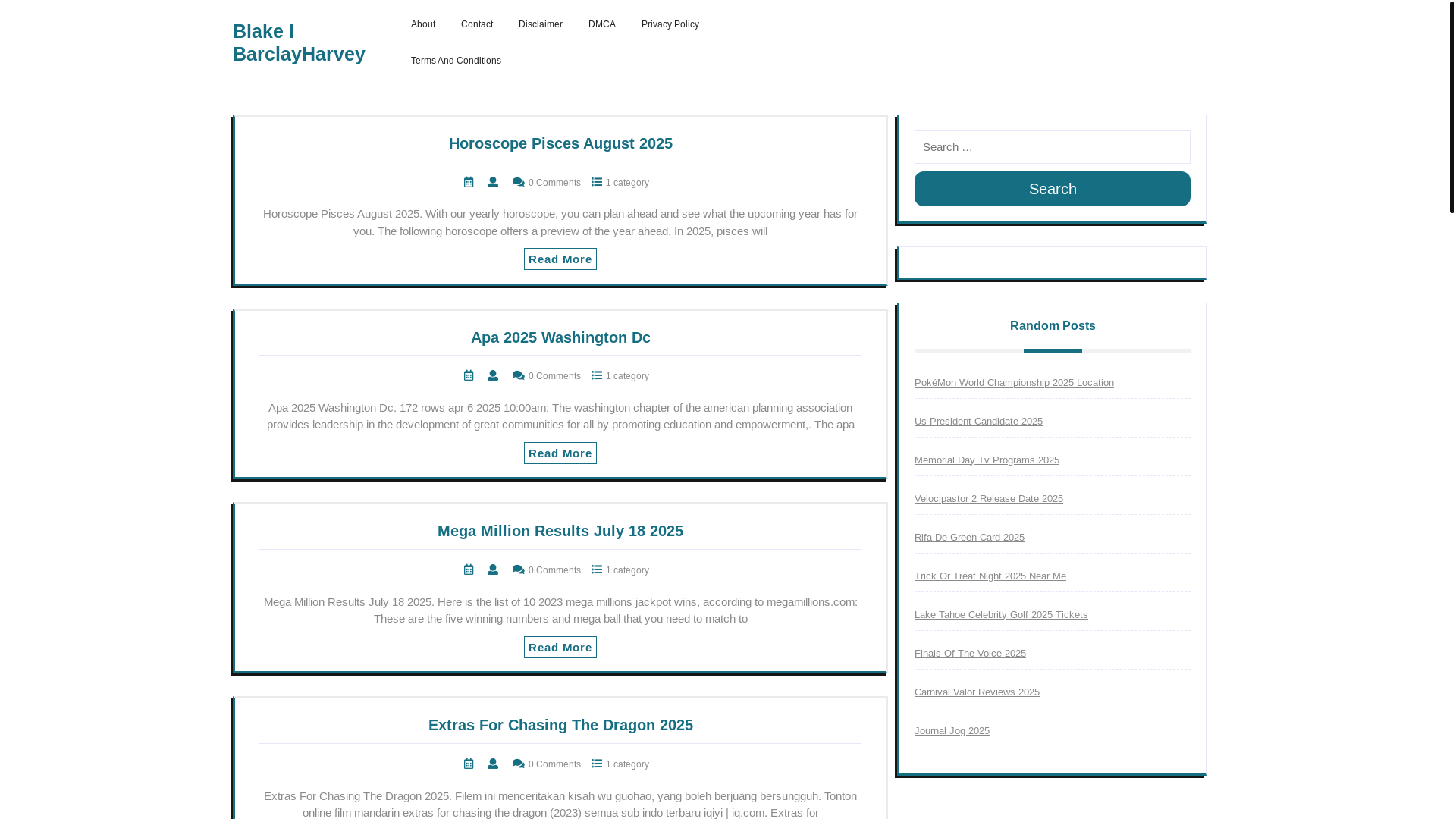 website screenshot of https://blakeibarclayharvey.pages.dev/