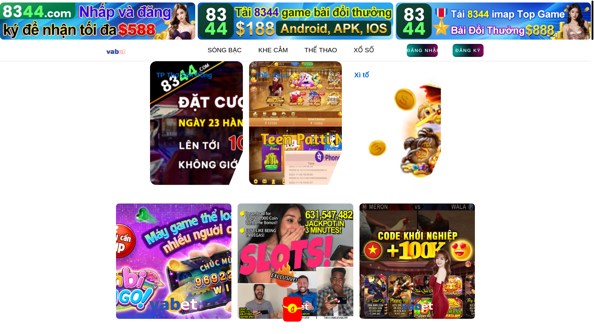 website screenshot of https://vabetv.com/