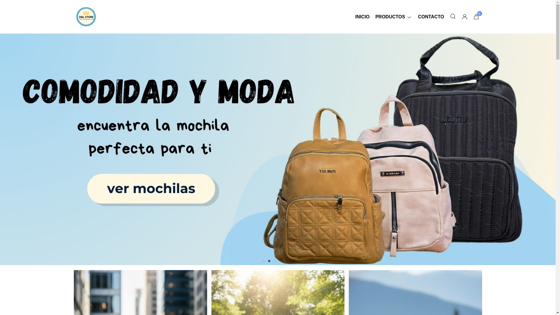 website screenshot of https://d-lstore.com.ar/