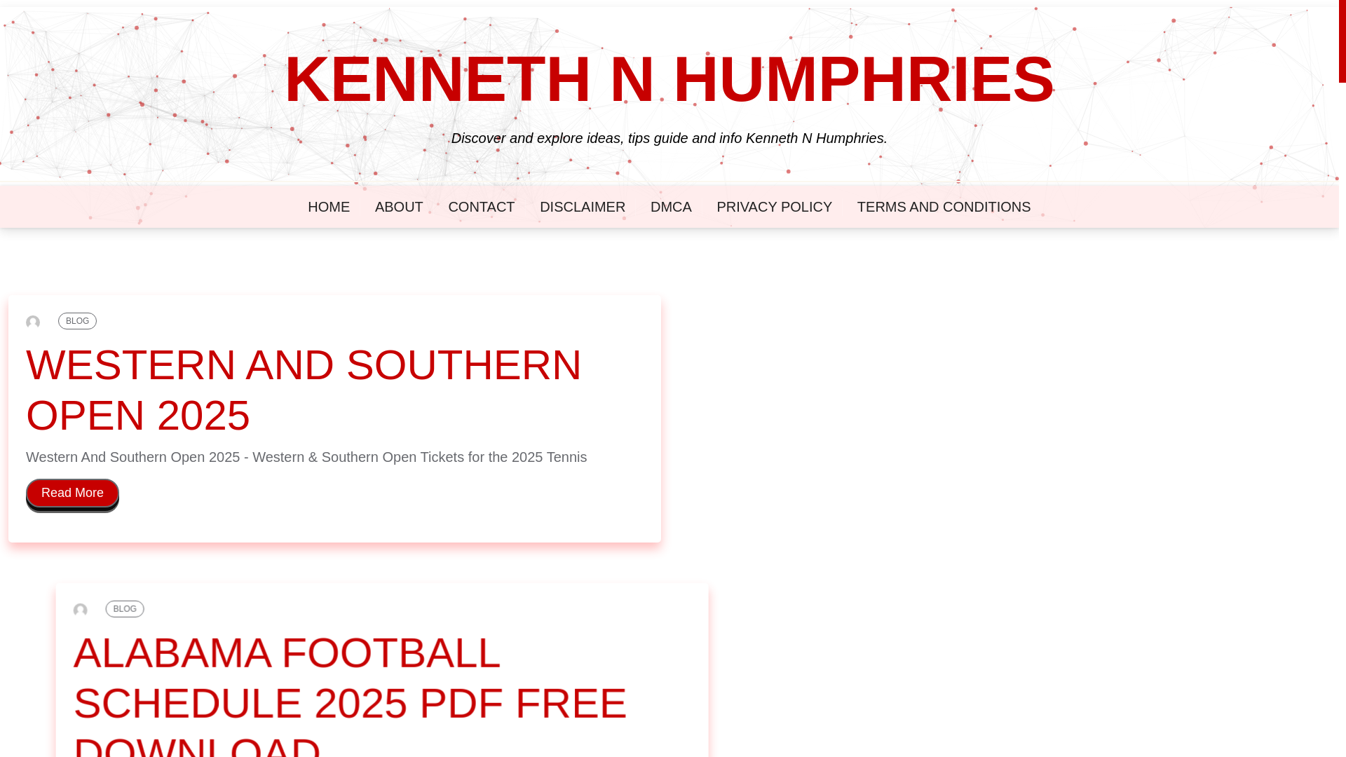website screenshot of https://kennethnhumphriest.pages.dev/