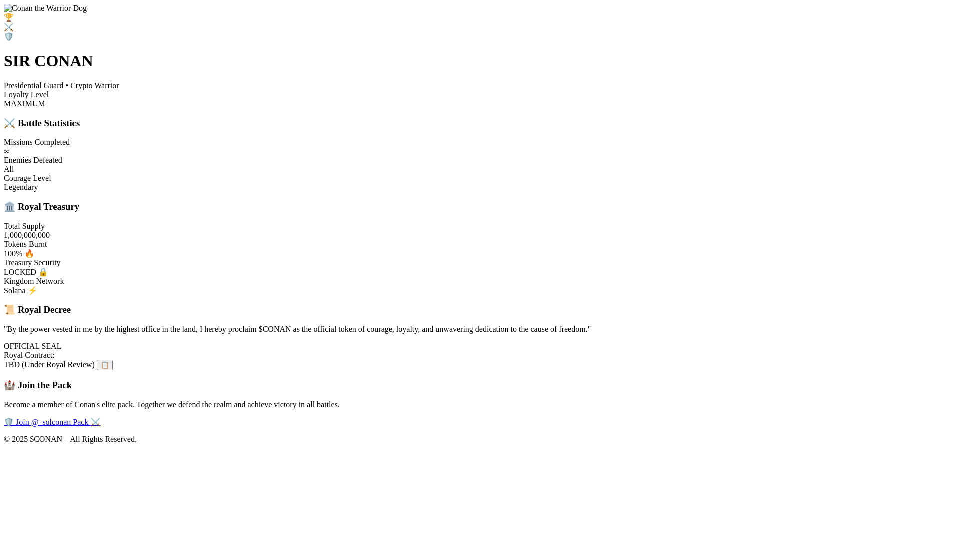 website screenshot of https://conan.my/