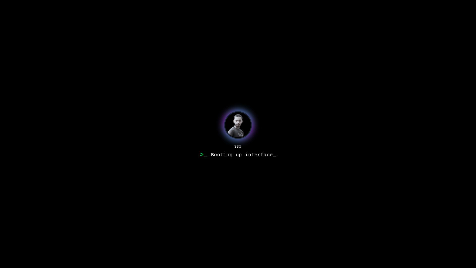 website screenshot of https://rabbihossain.me/