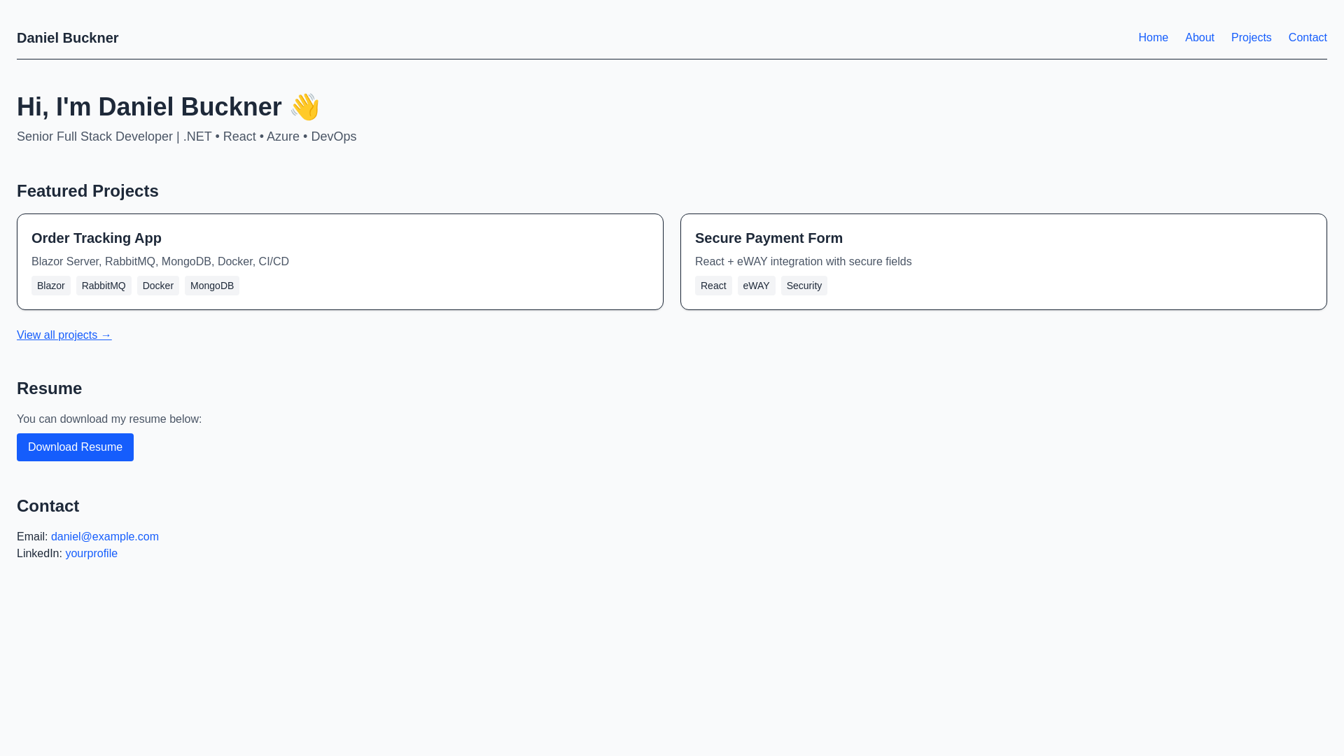 website screenshot of https://paragnaikade.com/