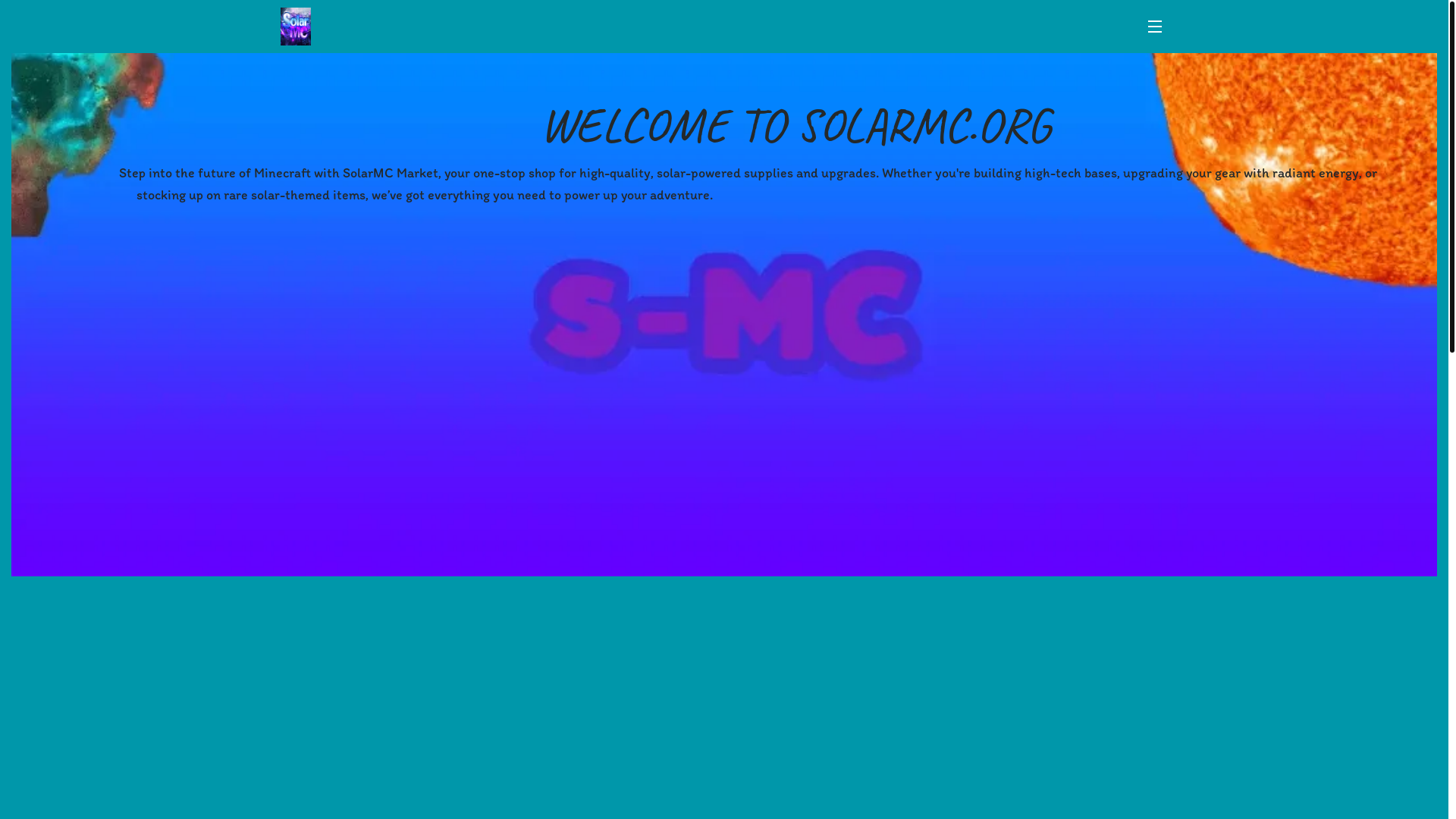 website screenshot of http://solarmc.org/