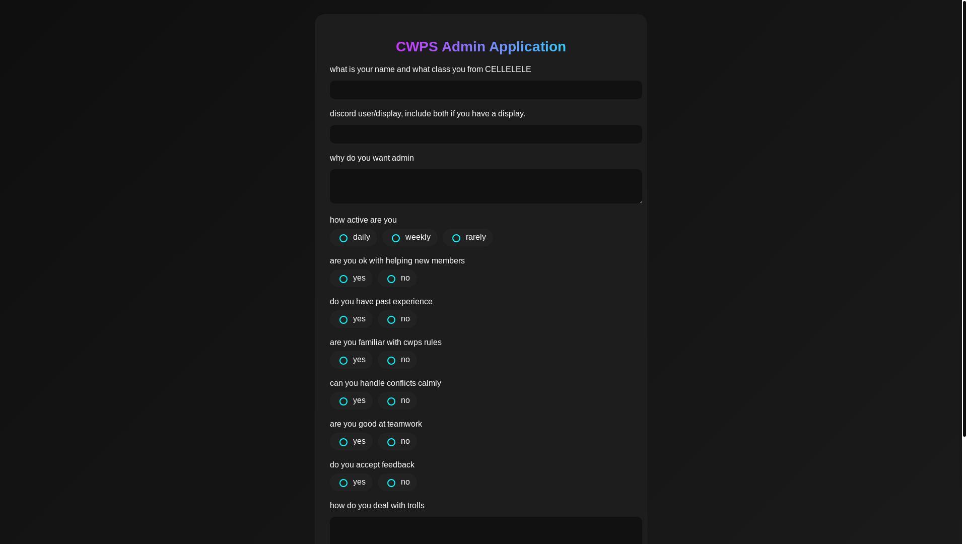website screenshot of https://applicationcwpsunoffical.pages.dev/