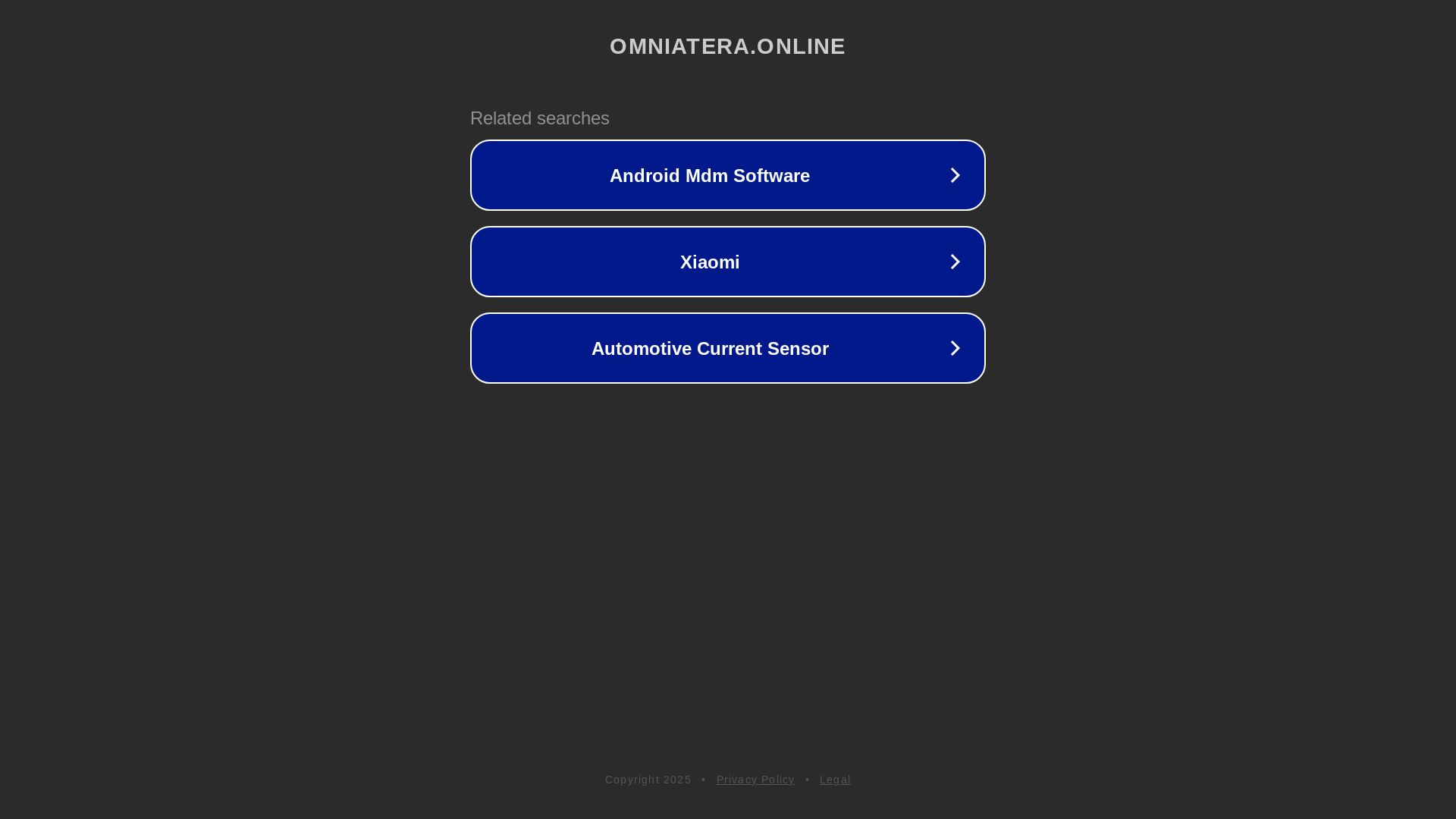 website screenshot of https://omniatera.online/