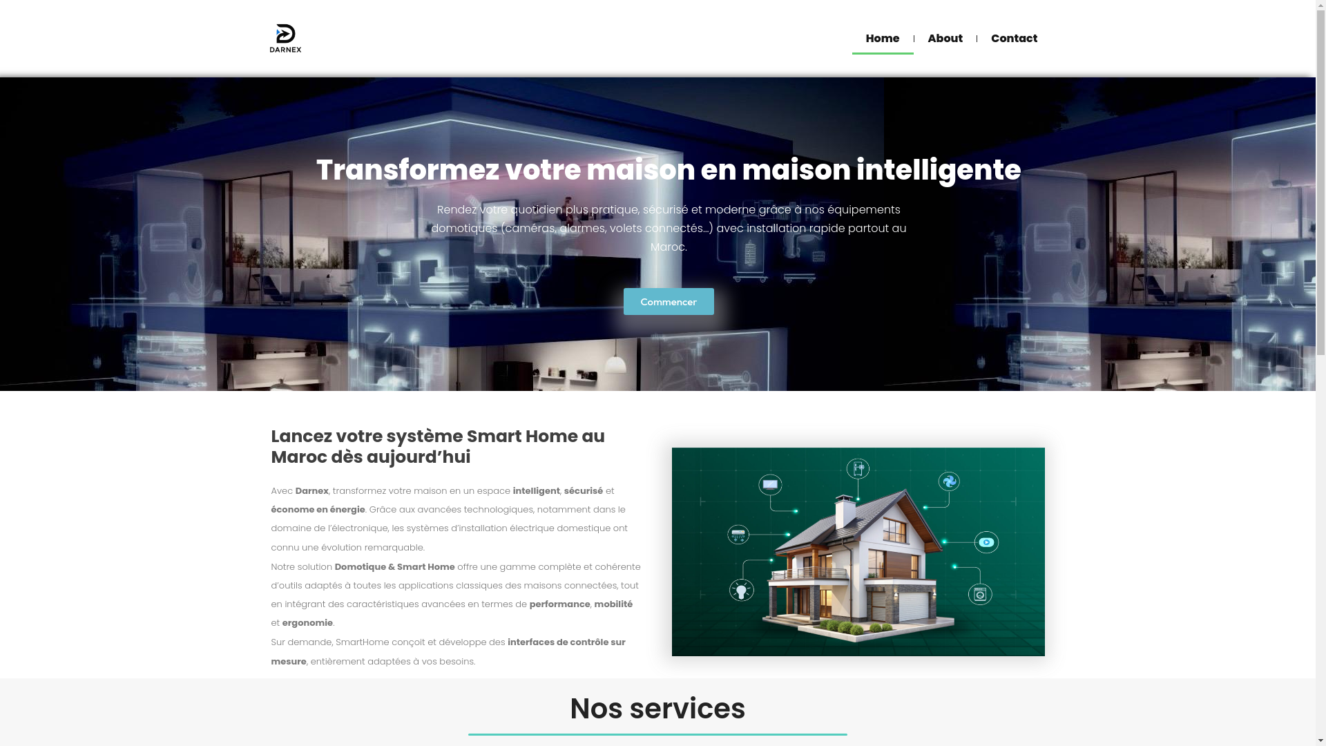 website screenshot of https://darnexmaroc.com/