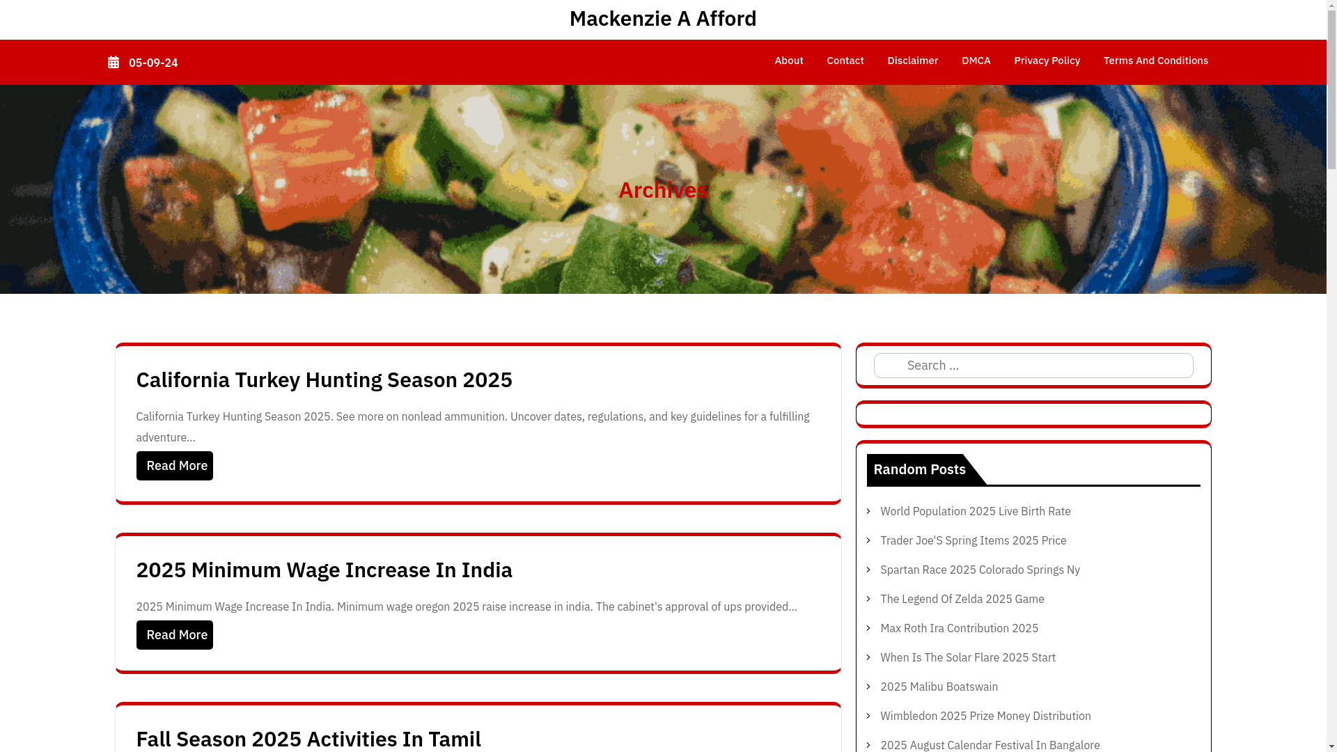website screenshot of https://mackenzieaafford.pages.dev/