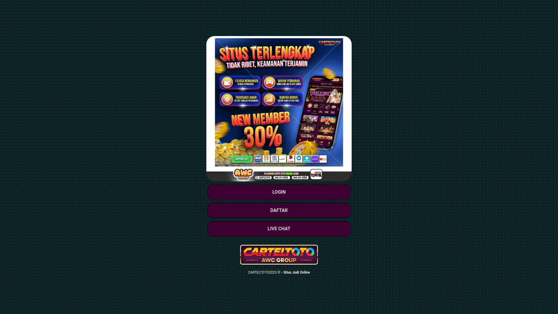 website screenshot of https://anakmamakcol.pages.dev/
