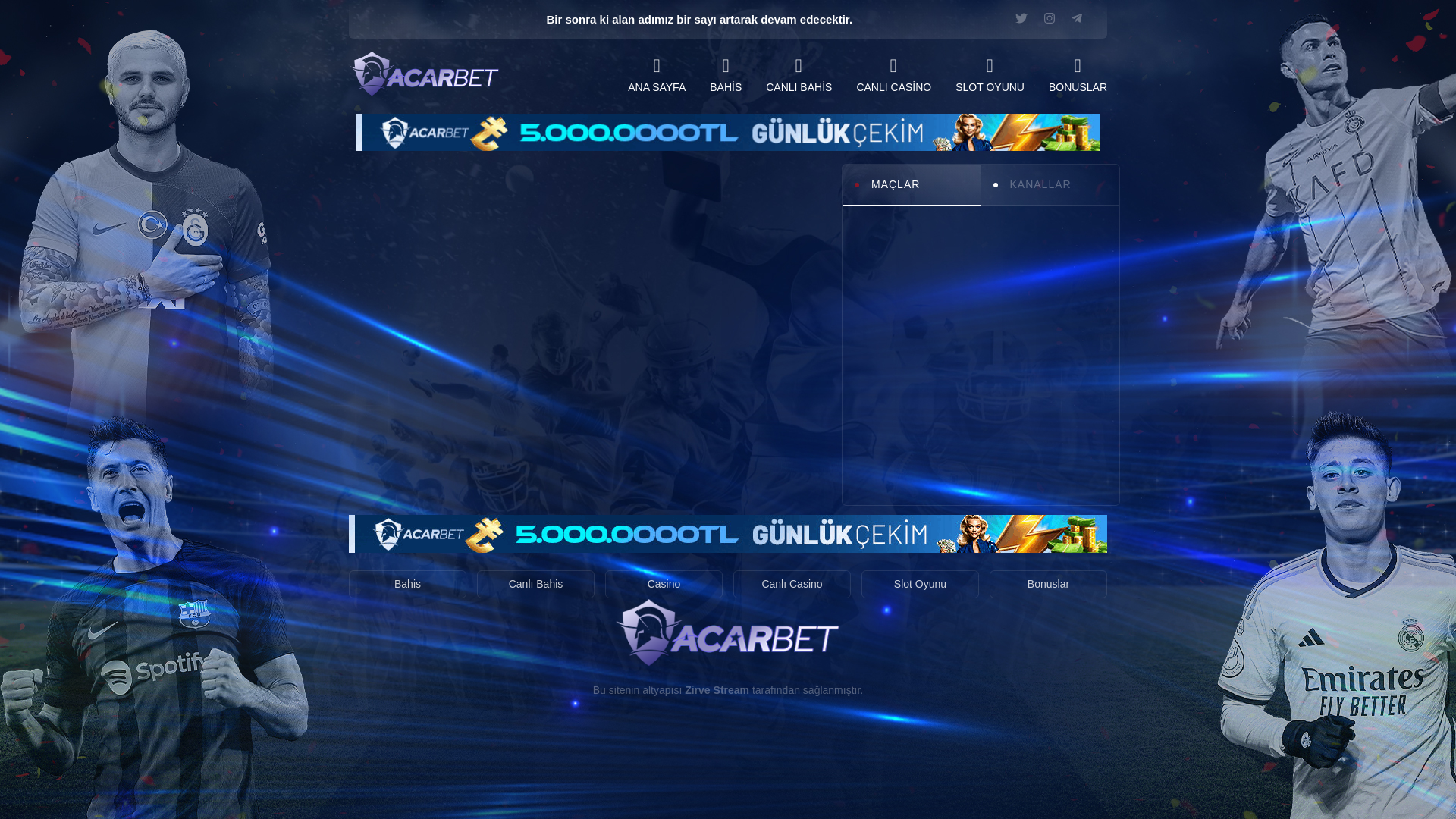 website screenshot of https://acartv.pages.dev/