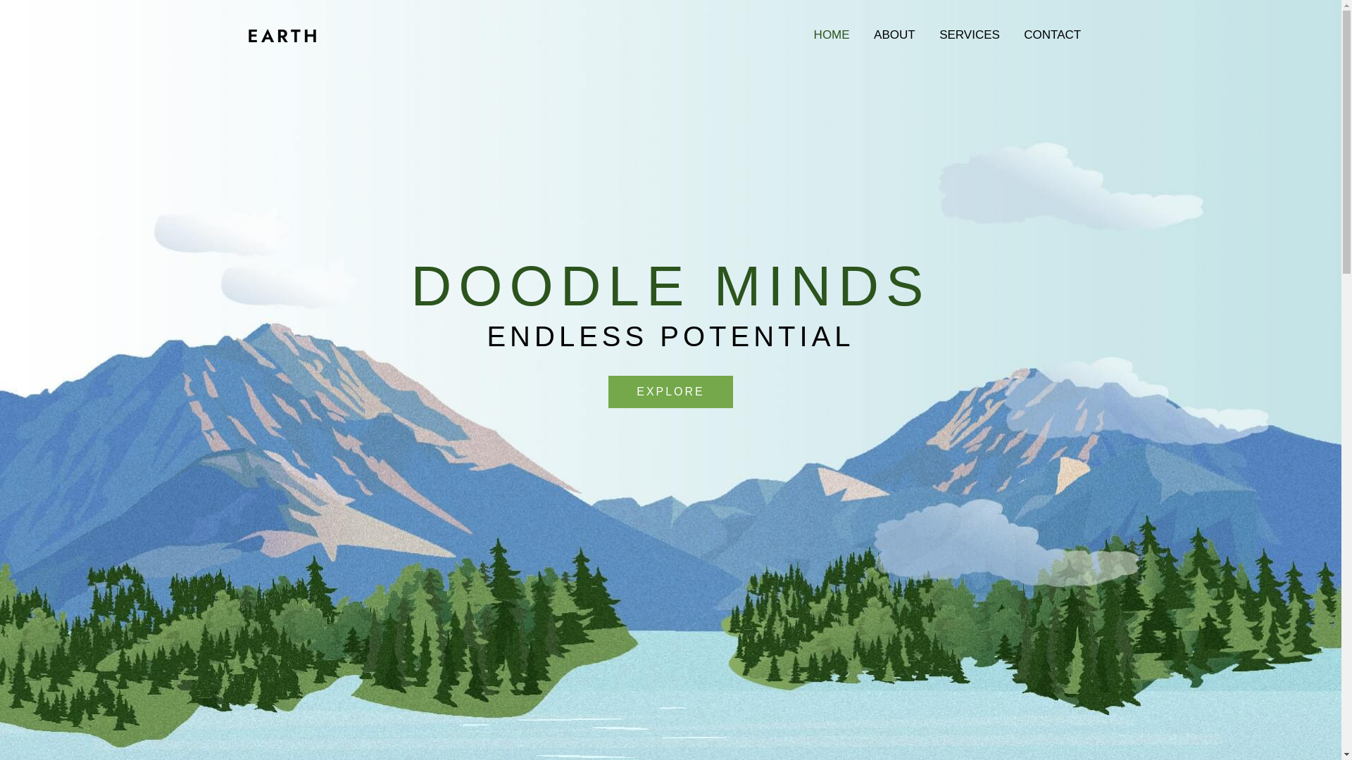 website screenshot of https://doodlemindgames.com/