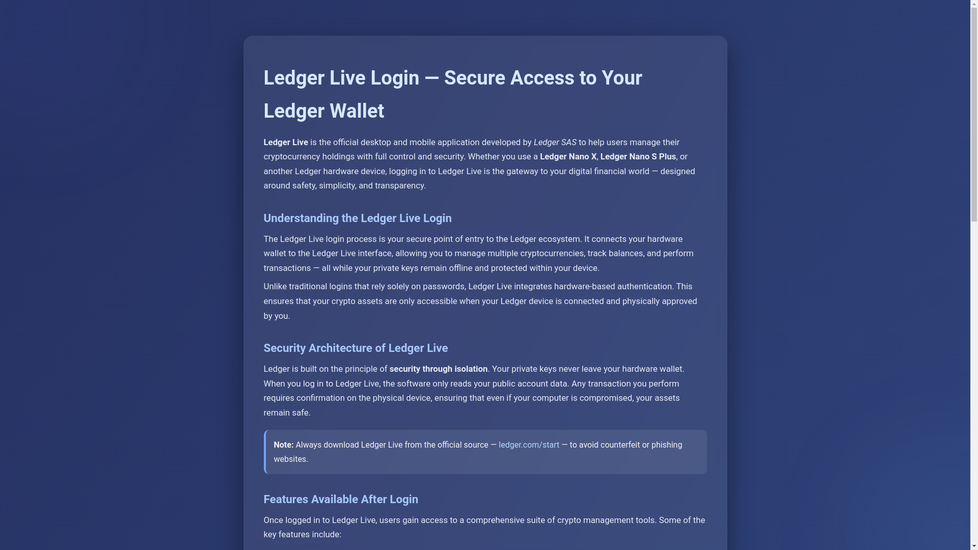 website screenshot of https://lern-strt-ledgr.pages.dev/