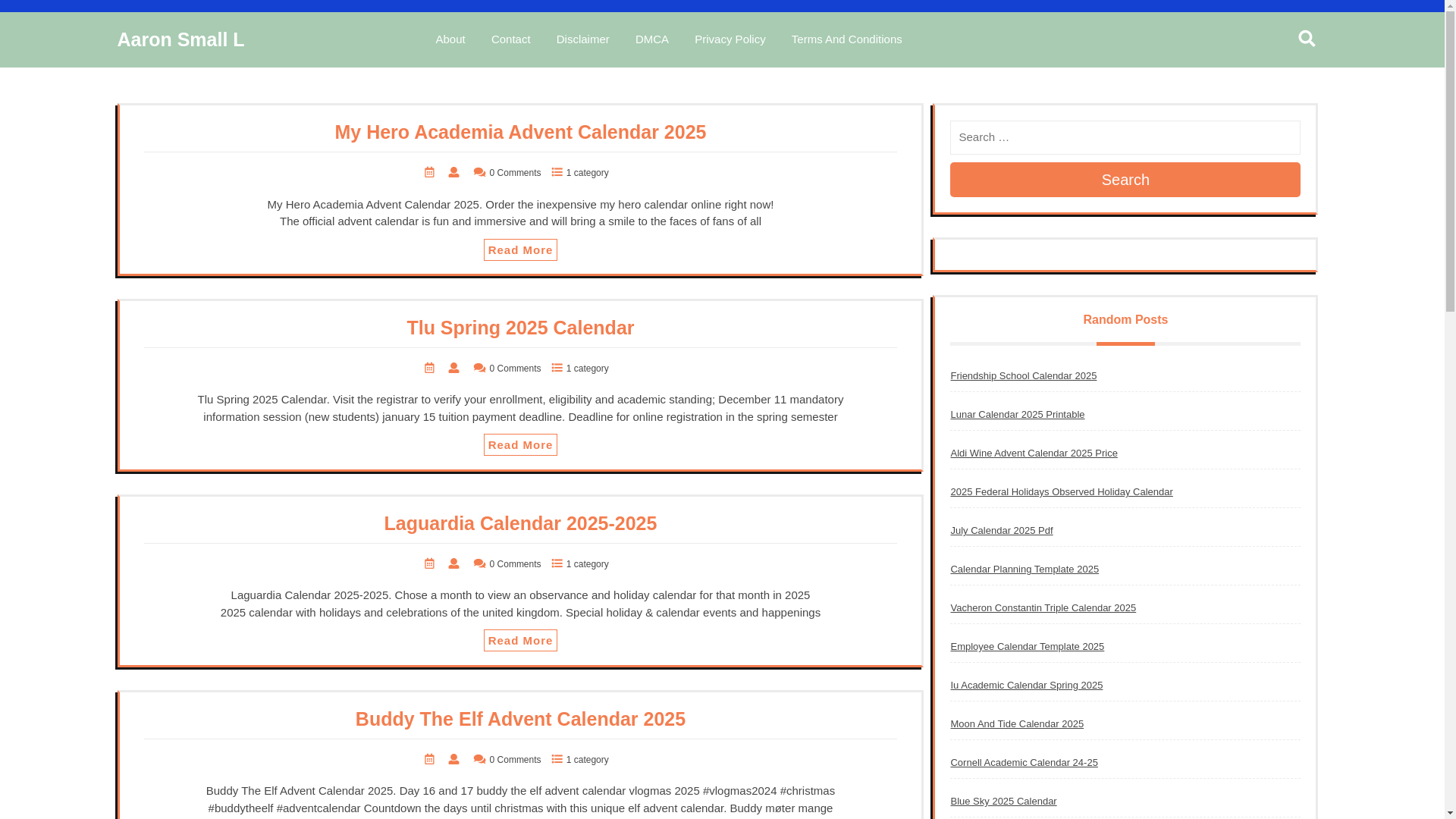 website screenshot of https://aaronsmalll.pages.dev/