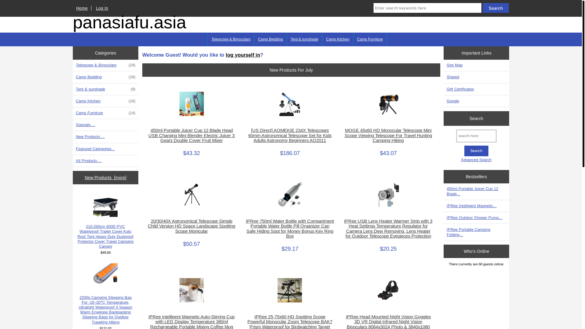 website screenshot of https://panasiafu.asia/