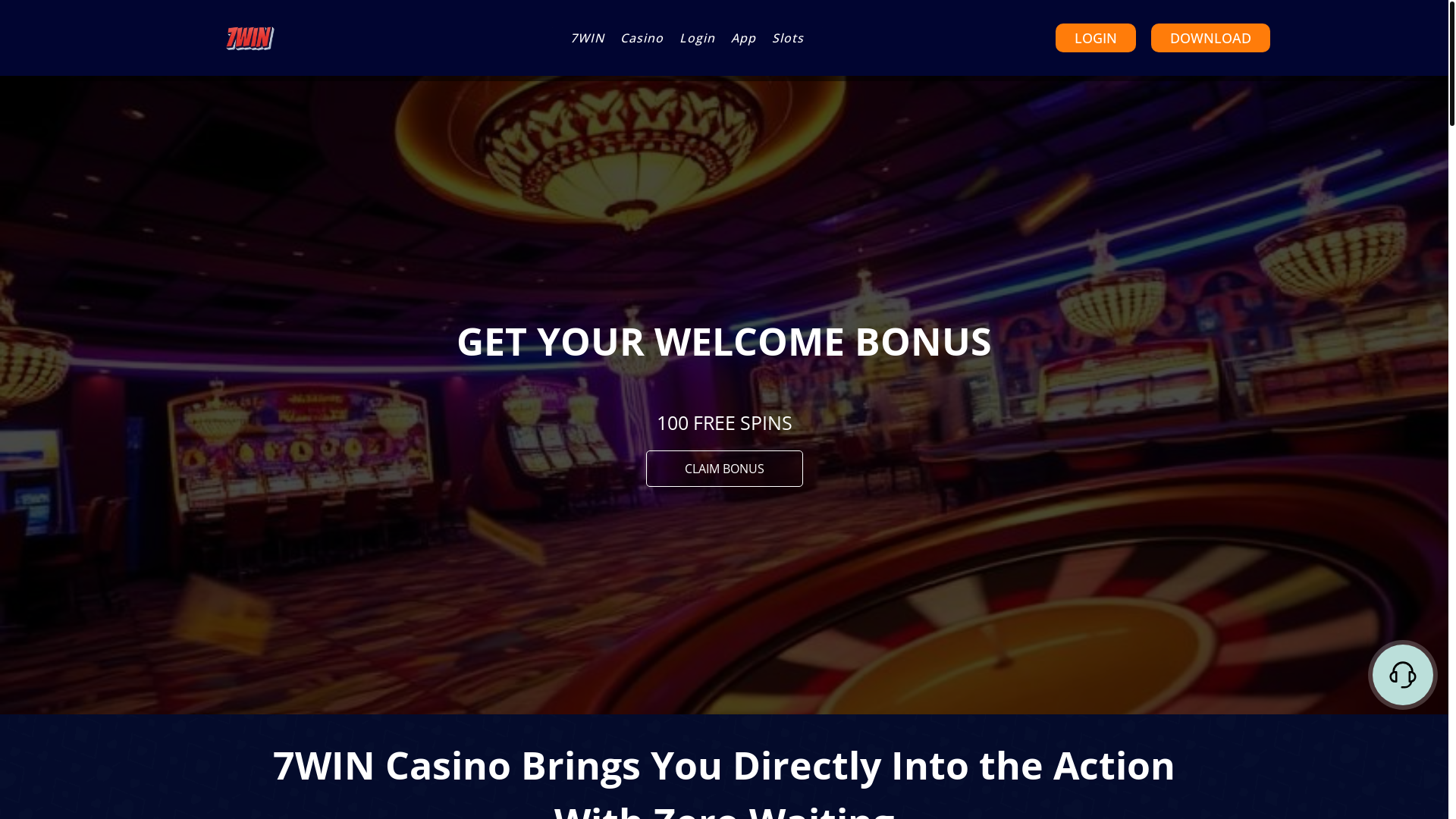 website screenshot of https://7win-bangladesh.com/