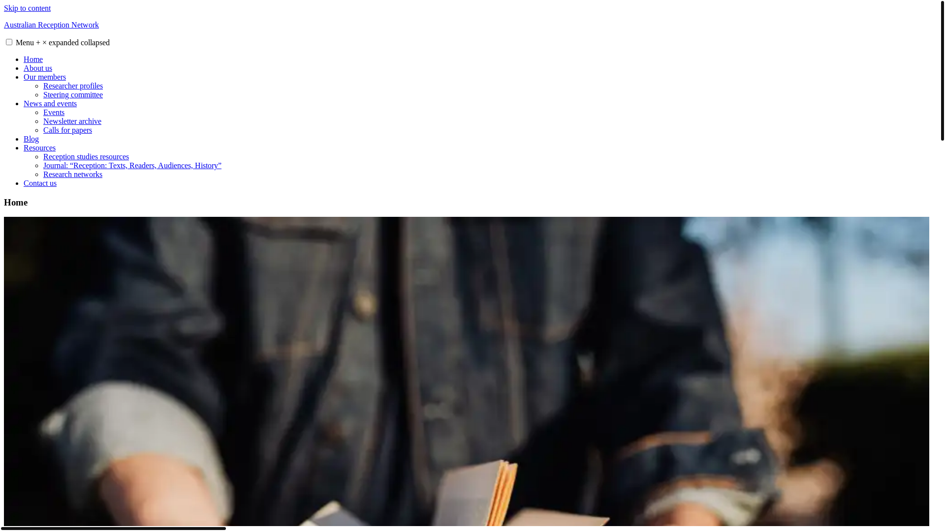 website screenshot of https://australian-reception-network.com/