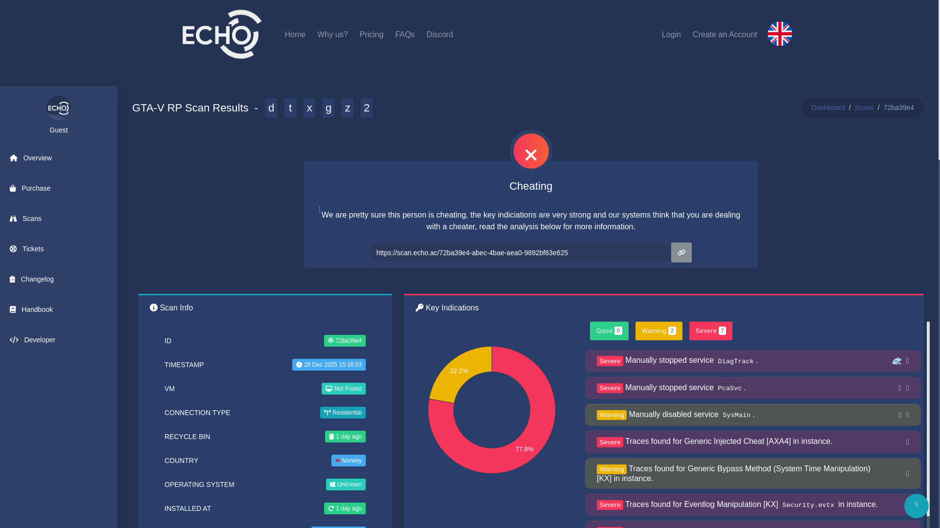website screenshot of https://scan.echo.ac/72ba39e4-abec-4bae-aea0-9892bf63e625
