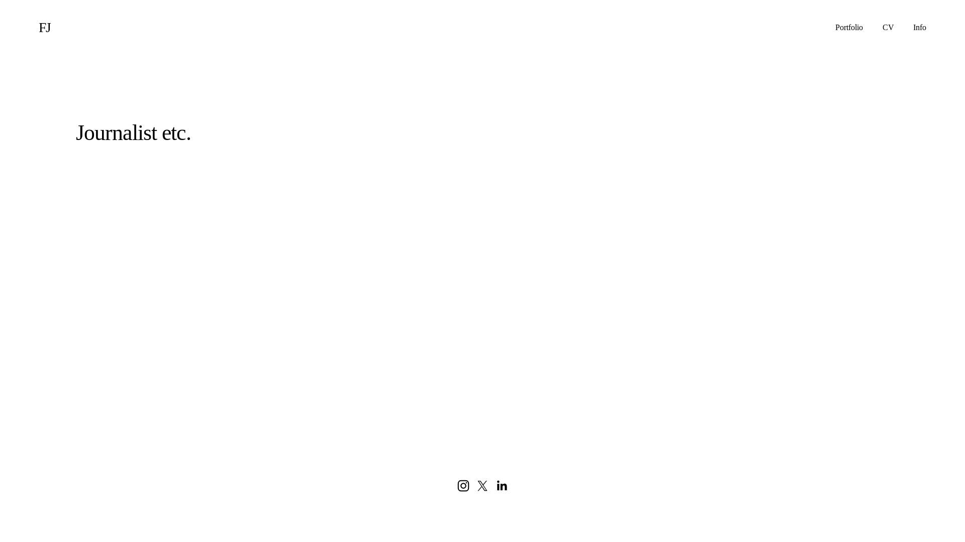 website screenshot of https://fannyjonsson.com/