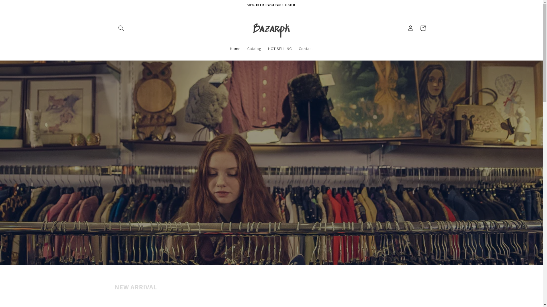 website screenshot of https://bazartrend.store/