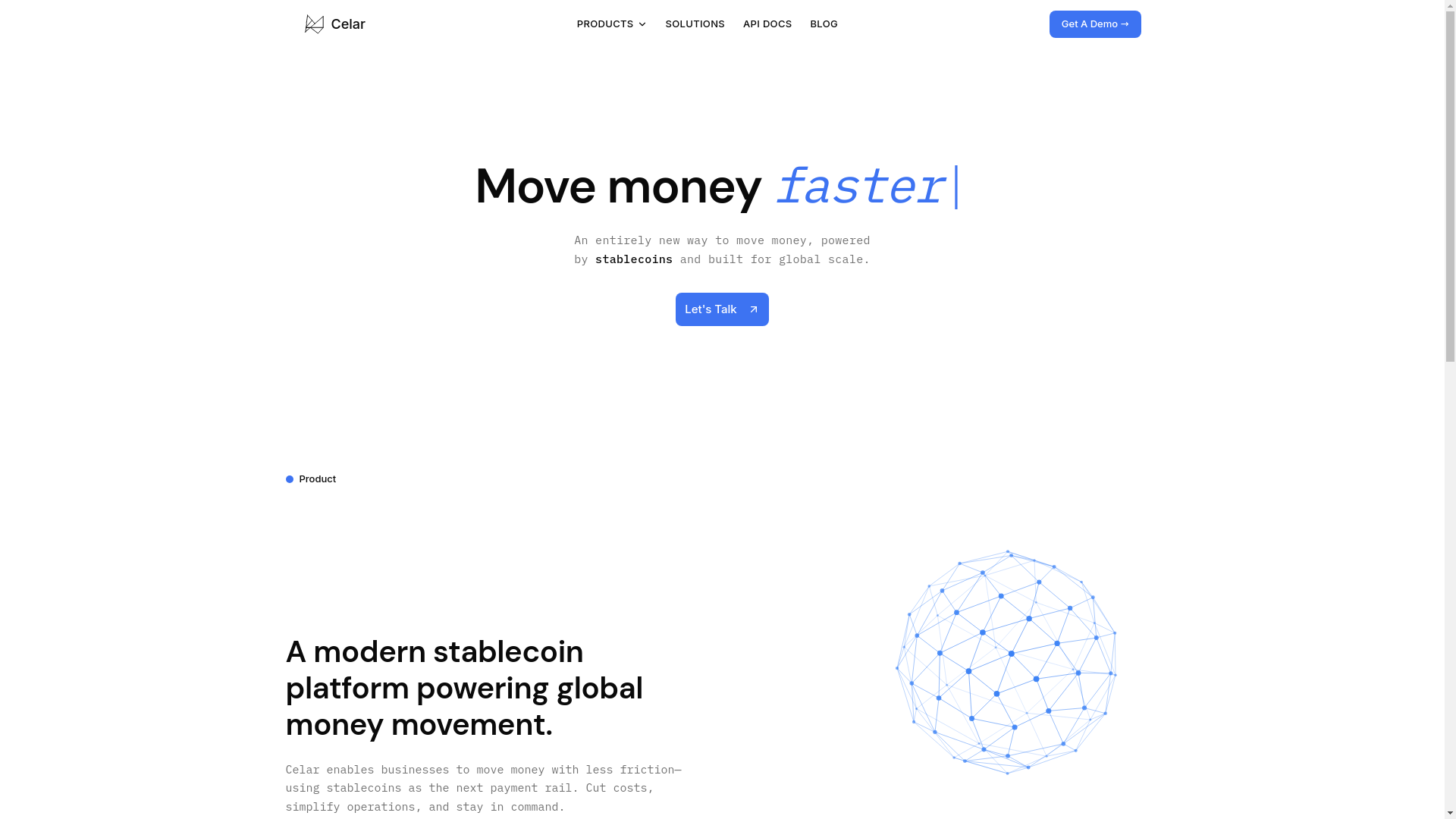 website screenshot of https://ceelar.xyz/
