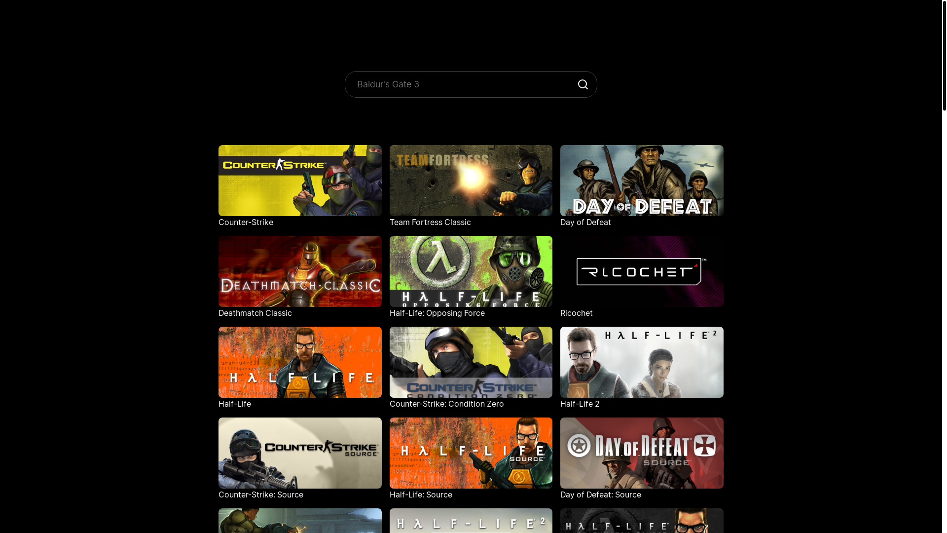 website screenshot of https://game-compare.pages.dev/