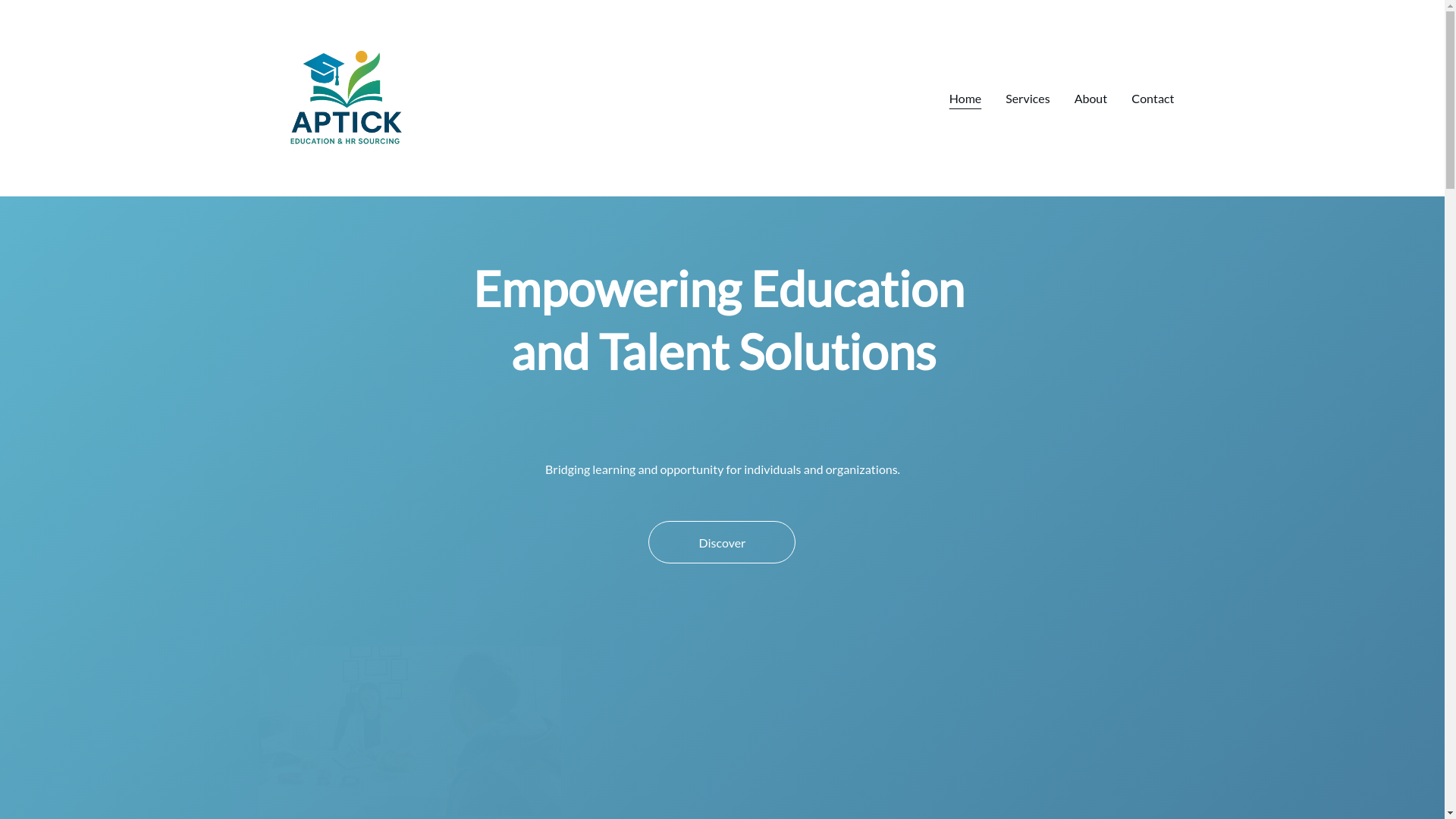 website screenshot of https://aptick.online/