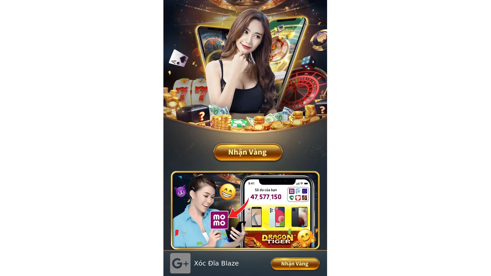 website screenshot of https://xocdiaplayvn.com/