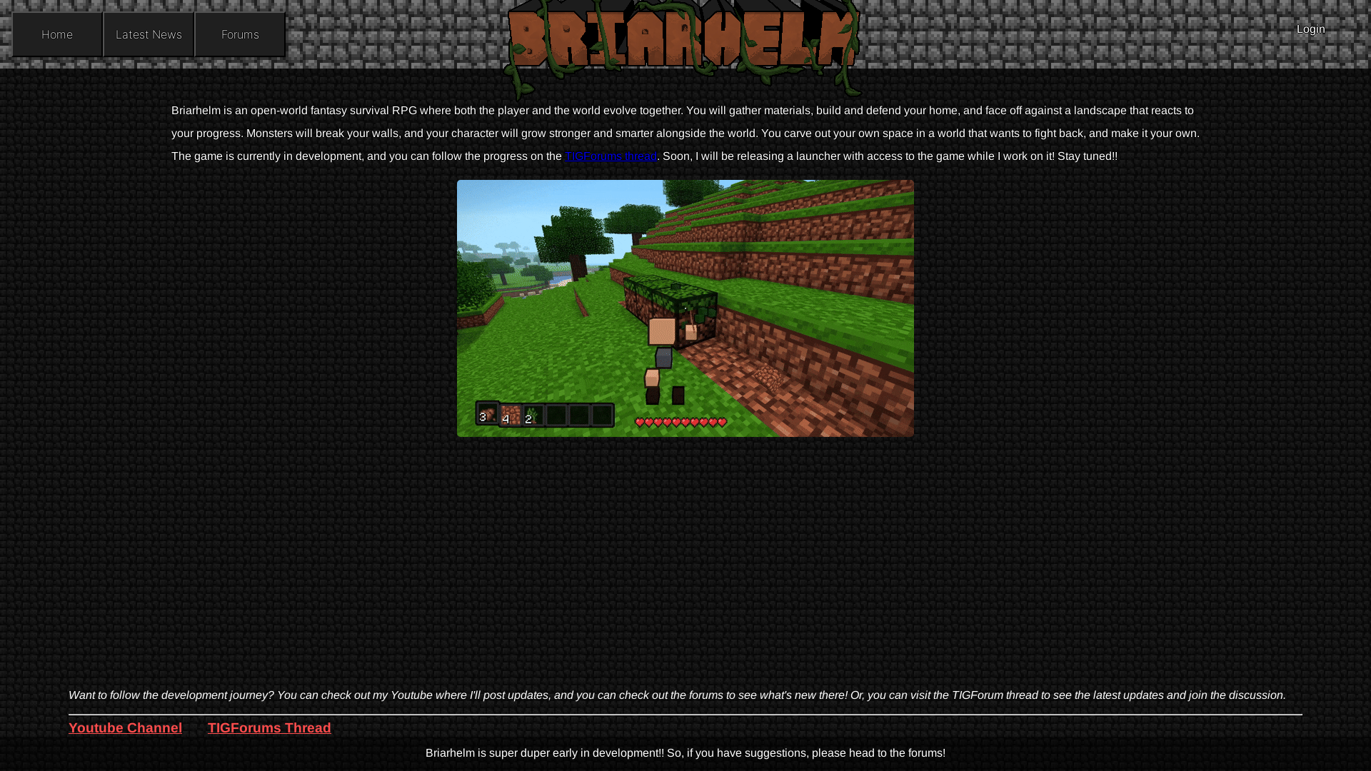 website screenshot of https://briarhelmweb.pages.dev/