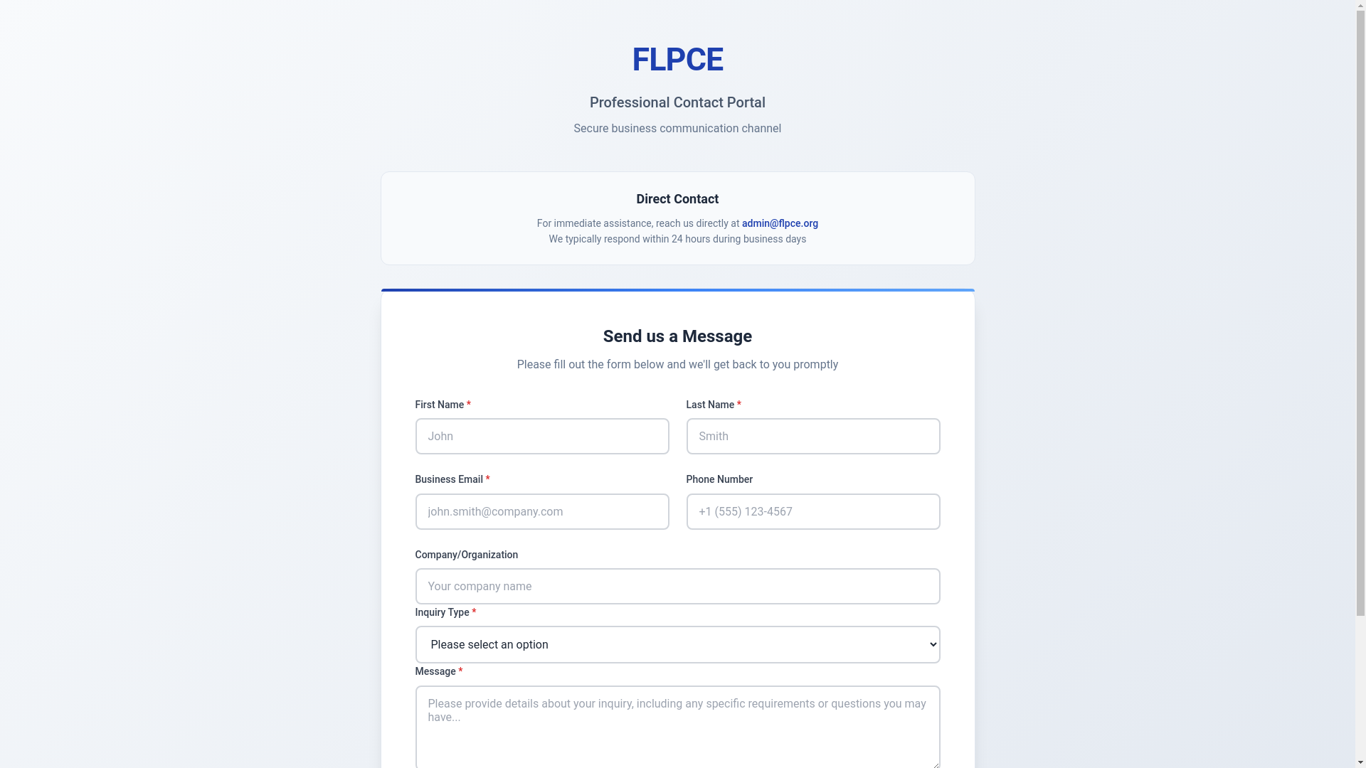 website screenshot of https://contact-8c2.pages.dev/
